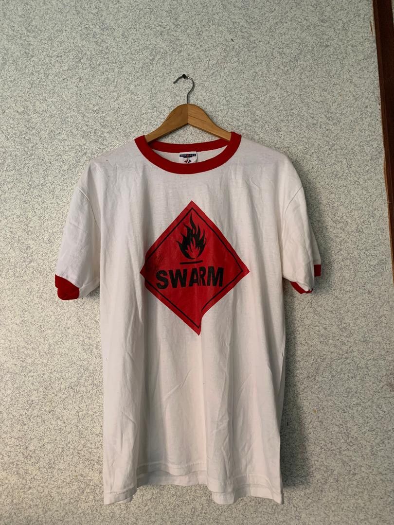 Band Tees Band SWARM VINTAGE Size US L / EU 52-54 / 3 - 10 Thumbnail