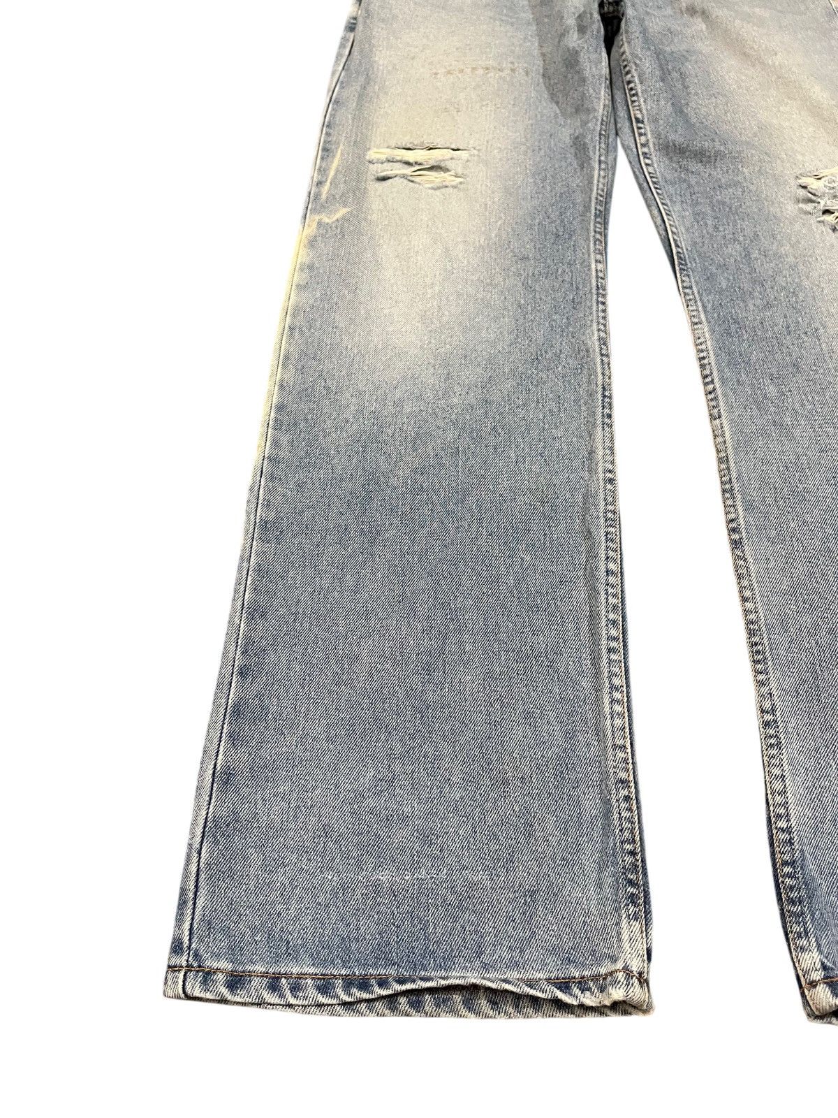 LVC × Levi's × Levi's Vintage Clothing Vintage Levi’s 529 Low Rise Straight Distressed Denim Size US 34 / EU 50 - 4 Thumbnail