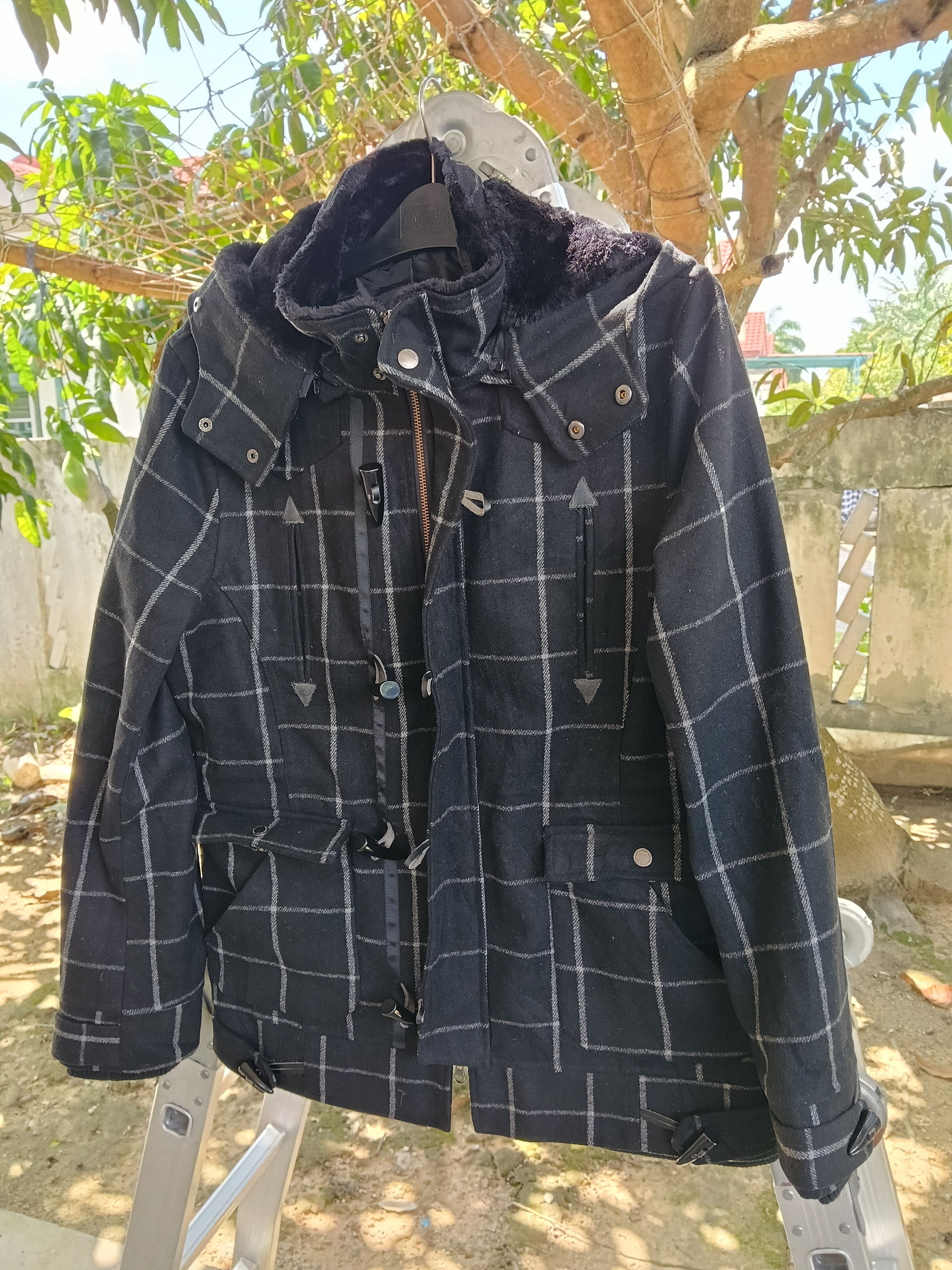 Japanese Brand 💥Semantic Design Wool Hoodie Jacket 💥 Size US M / EU 48-50 / 2 - 2 Thumbnail