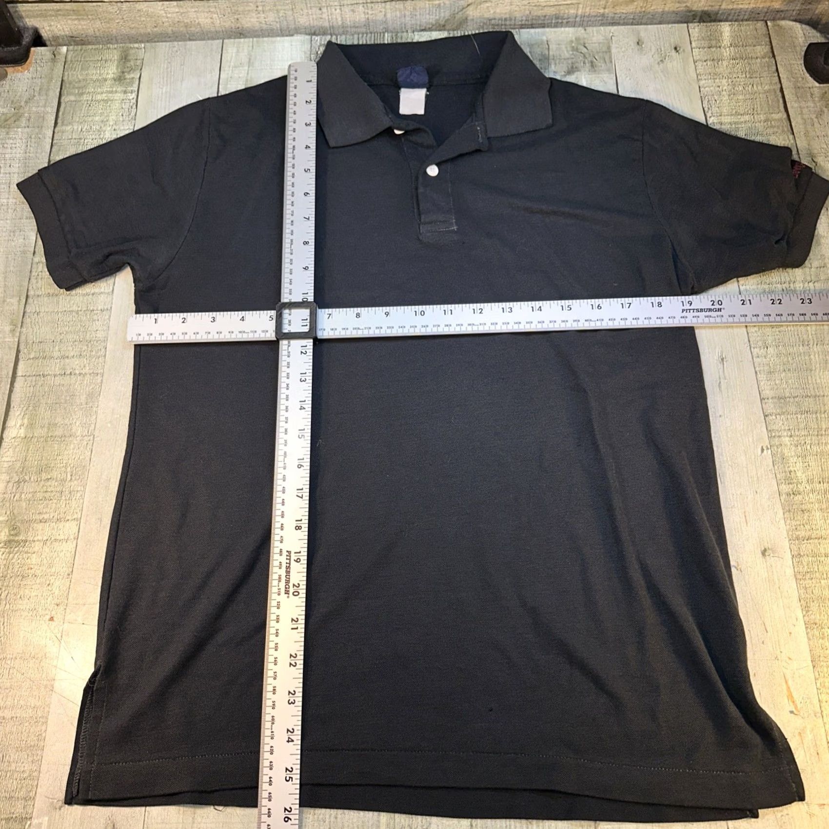 Levi's VINTAGE Levi’s Black Polo Shirt L Classic Casual Short Sleeve Top Size US L / EU 52-54 / 3 - 4 Thumbnail