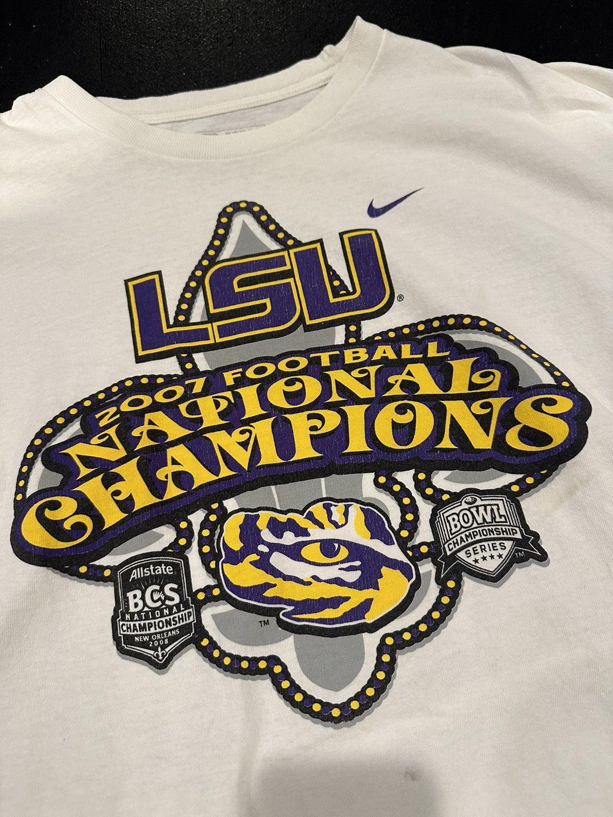 Vintage Early 2000s LSU Tee Size US M / EU 48-50 / 2 - 2 Thumbnail