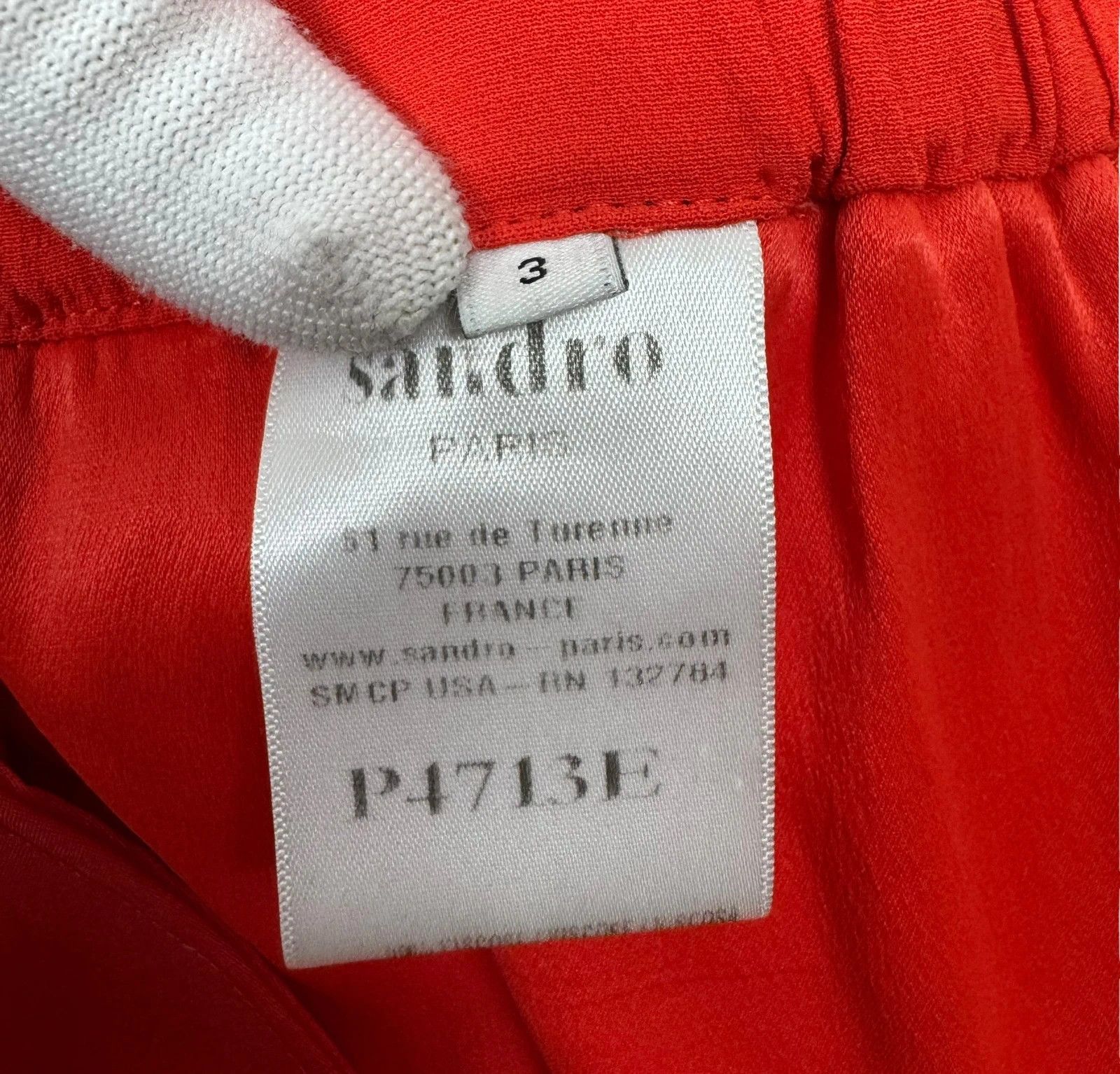 Sandro Sandro Silk Cotton Shorts size 3 Size 30" / US 8 / IT 44 - 10 Thumbnail