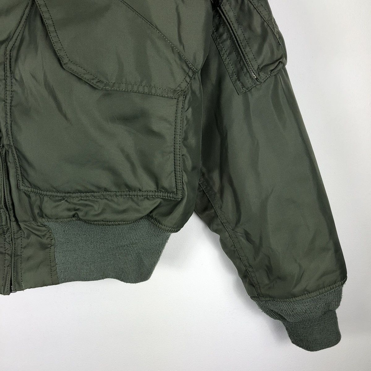 Alpha Industries Vintage Alpha Industries US Air Force Bomber Jacket Size US L / EU 52-54 / 3 - 3 Thumbnail