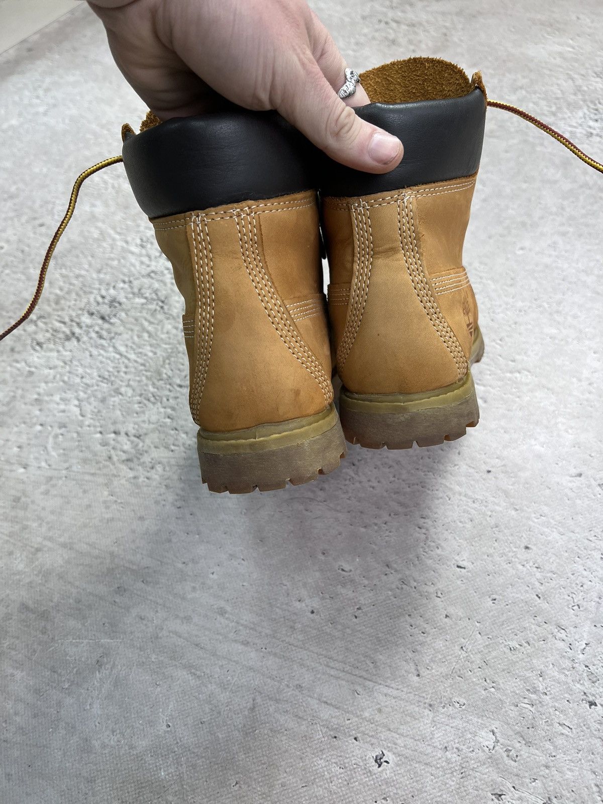 Timberland Rare leather brown timberland high boots y2k Size US 7 / EU 40 - 6 Thumbnail