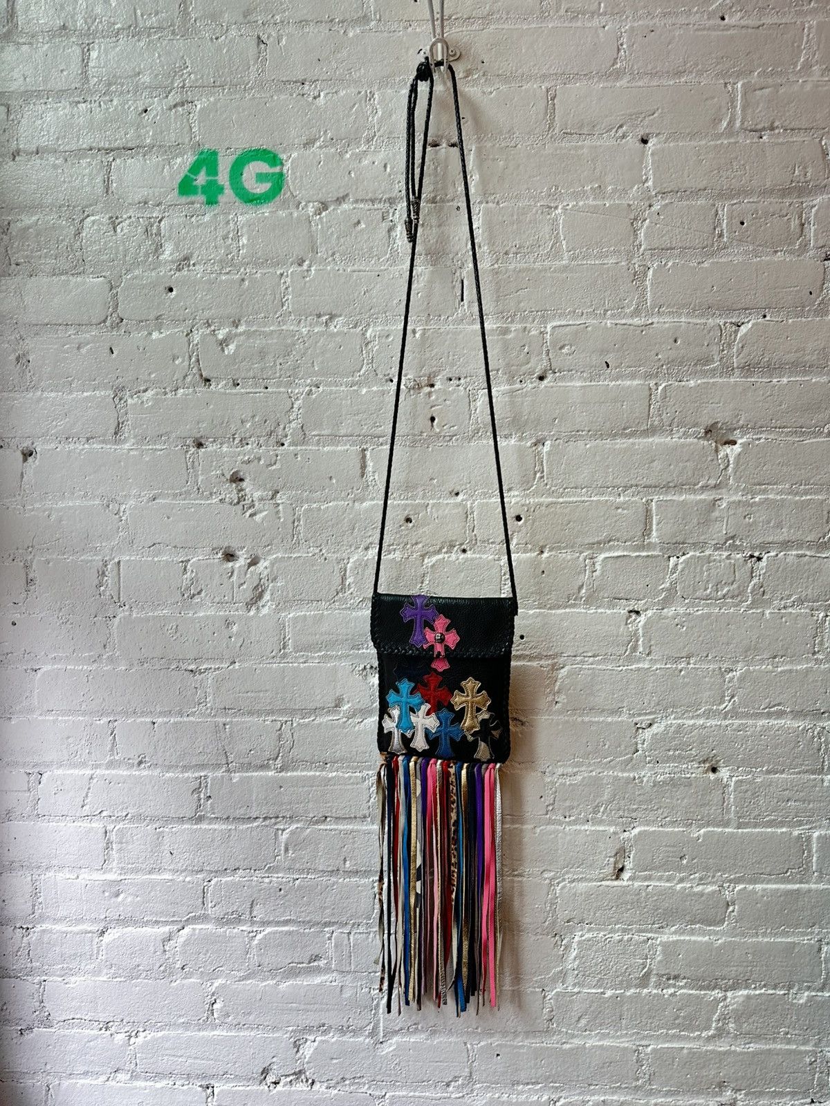 Chrome Hearts CHROME HEARTS MUTLI PATCH FRINGE BAG Size ONE SIZE - 1 Thumbnail