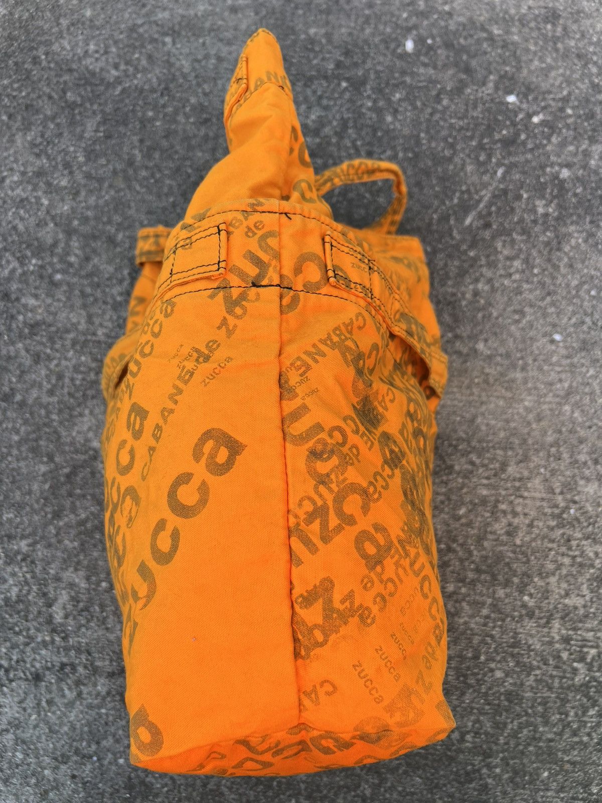 Issey Miyake Vintage Issey Miyake ZUCCA Monogram Orange Handle Bag Size ONE SIZE - 9 Thumbnail