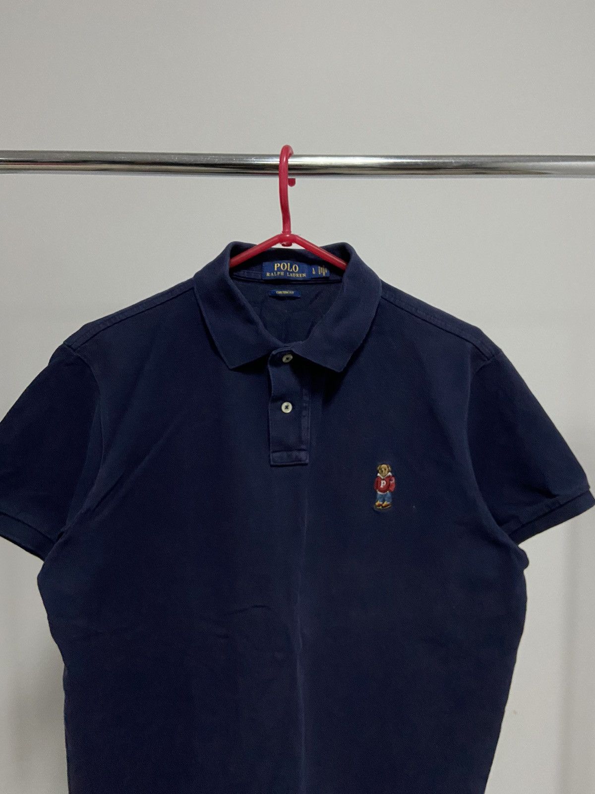 Polo Ralph Lauren × Vintage Polo Bear Ralph Lauren Vintage T Shirt Polos Small Logo Size US L / EU 52-54 / 3 - 3 Thumbnail
