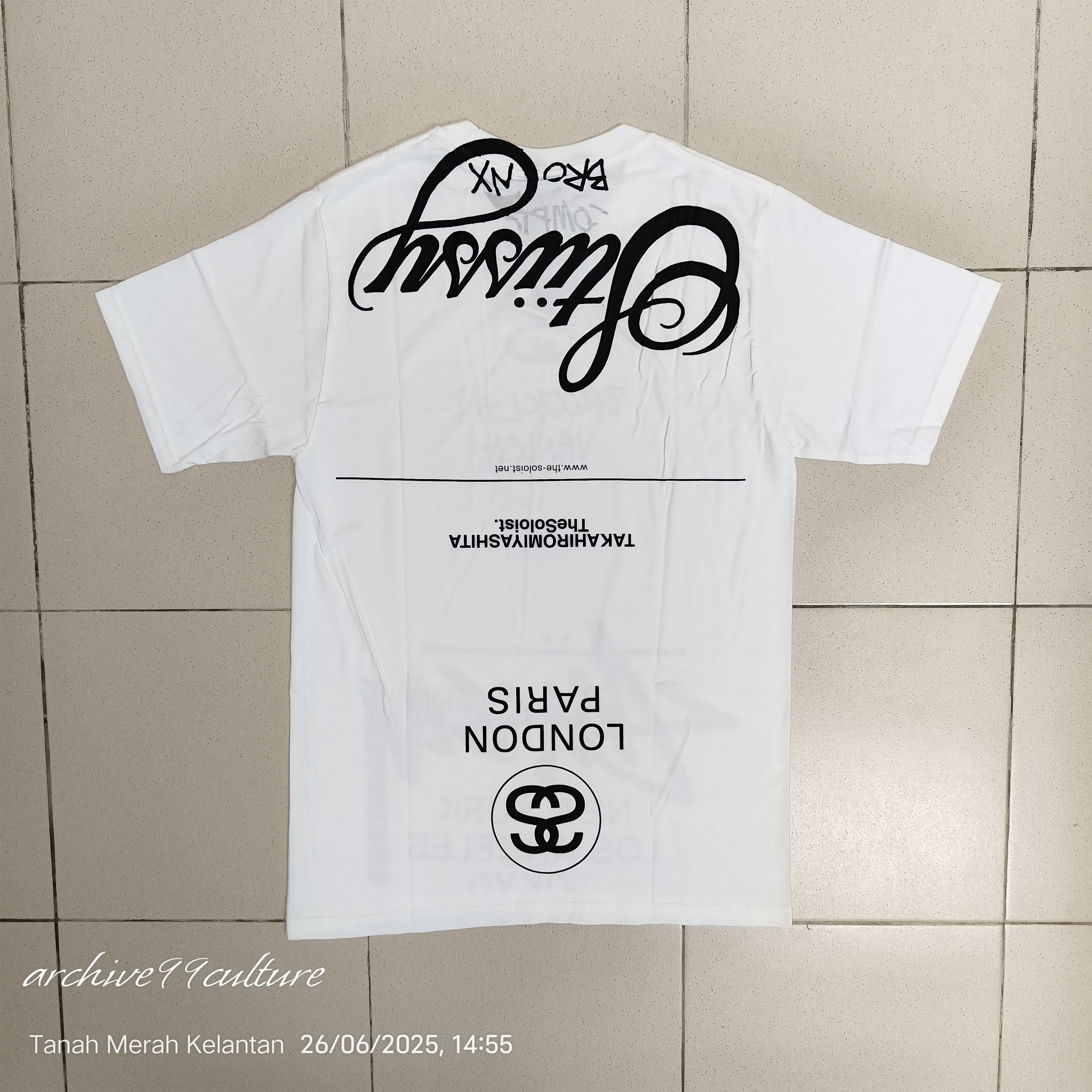 Stussy × Takahiromiyashita The Soloist. Stussy x Takahiro Miyashita world tour Collection Size US S / EU 44-46 / 1 - 2 Thumbnail