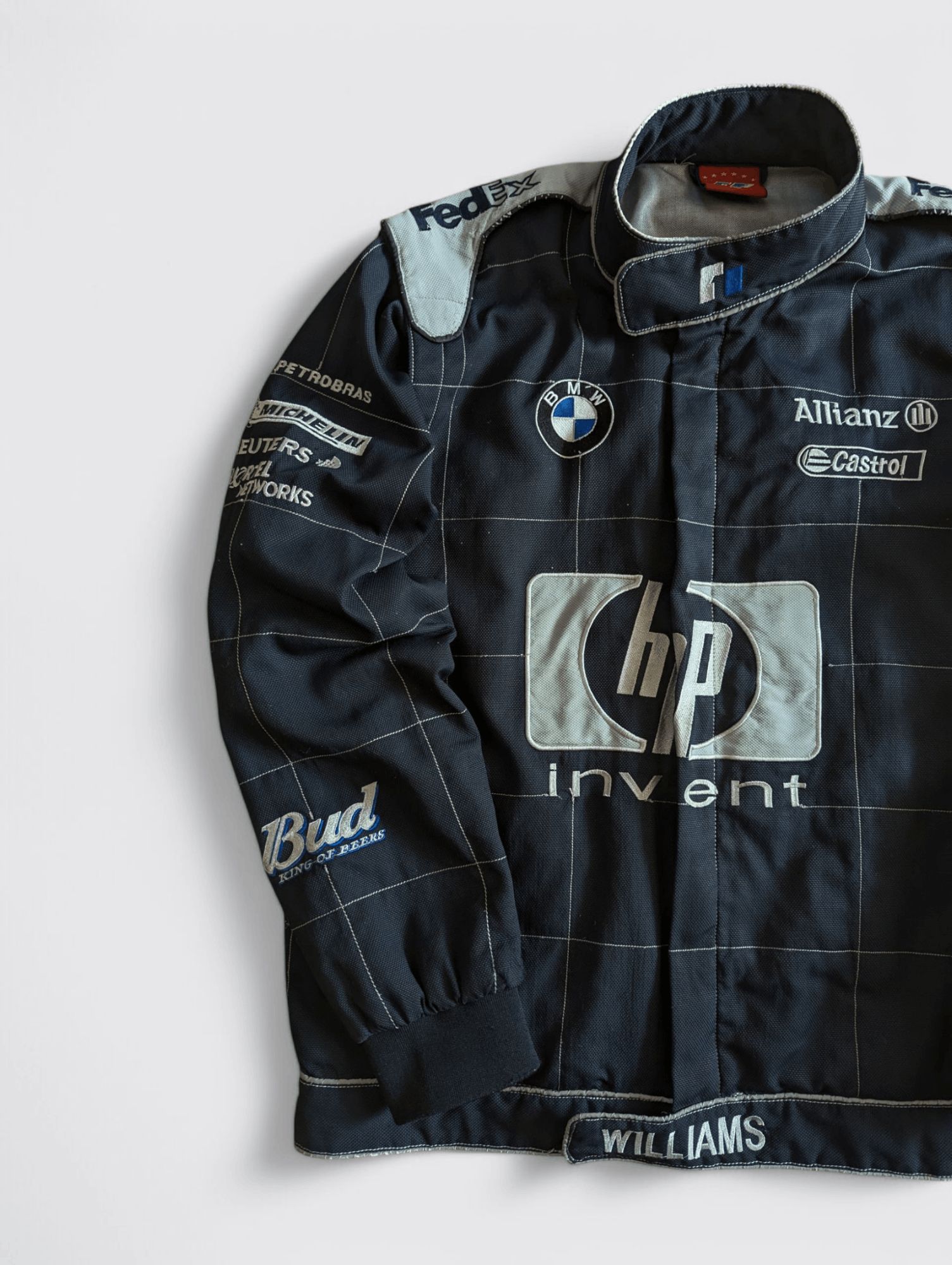 Formula 1 Formula 1 BMW Williams Vintage Racing Jacket Size US XL / EU 56 / 4 - 4 Thumbnail