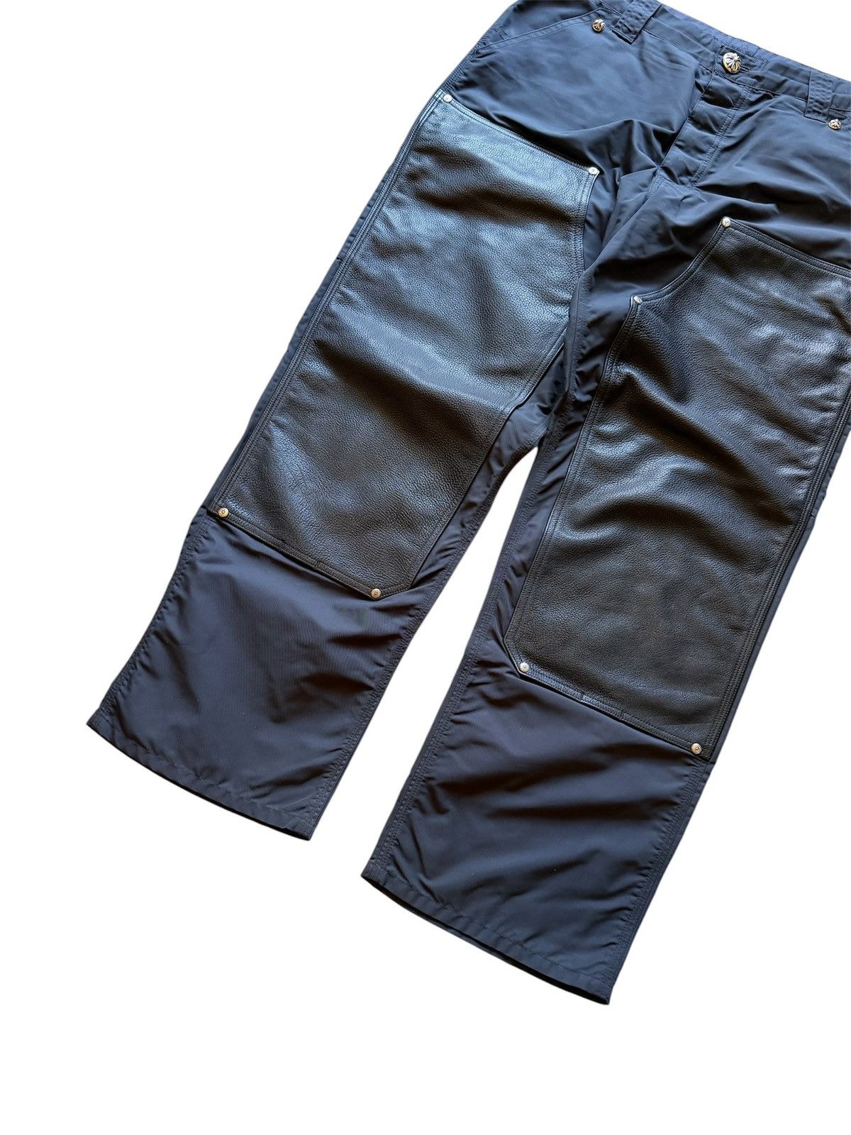 Chrome Hearts Chrome Heart Nylon Leather Patch Pants Size US 34 / EU 50 - 2 Thumbnail