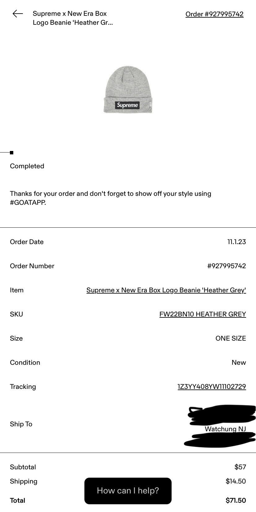 Supreme Supreme × New Era Box Logo Beanie 'Heather Grey' Size ONE SIZE - 1 Thumbnail