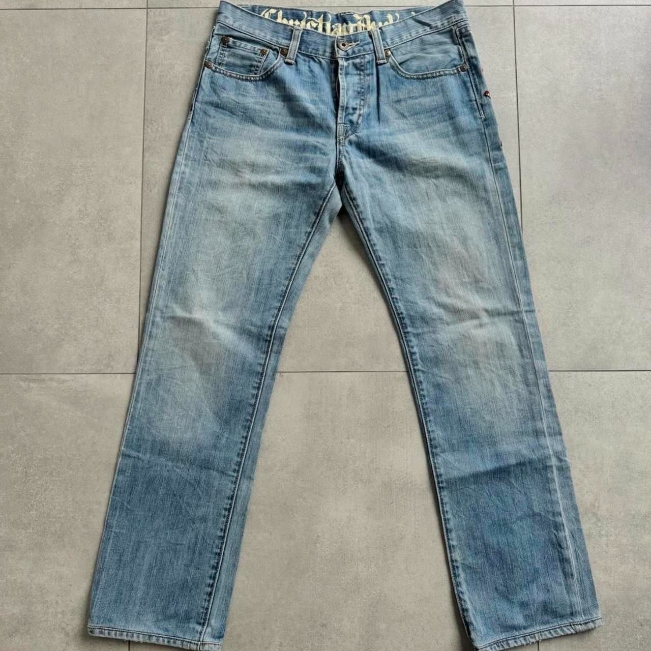 Christian Audigier × Ed Hardy Christian Audigier Skull Rose jeans Size 30" / US 8 / IT 44 - 4 Thumbnail