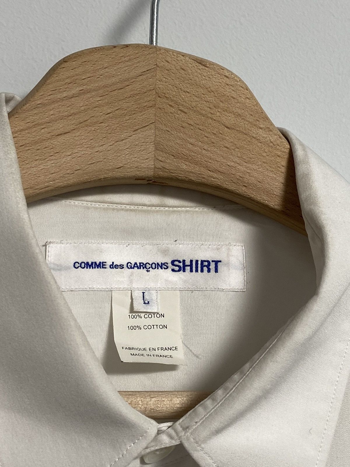 Comme des Garcons Comme Des Garçons Shirt Button Up Size US L / EU 52-54 / 3 - 3 Thumbnail