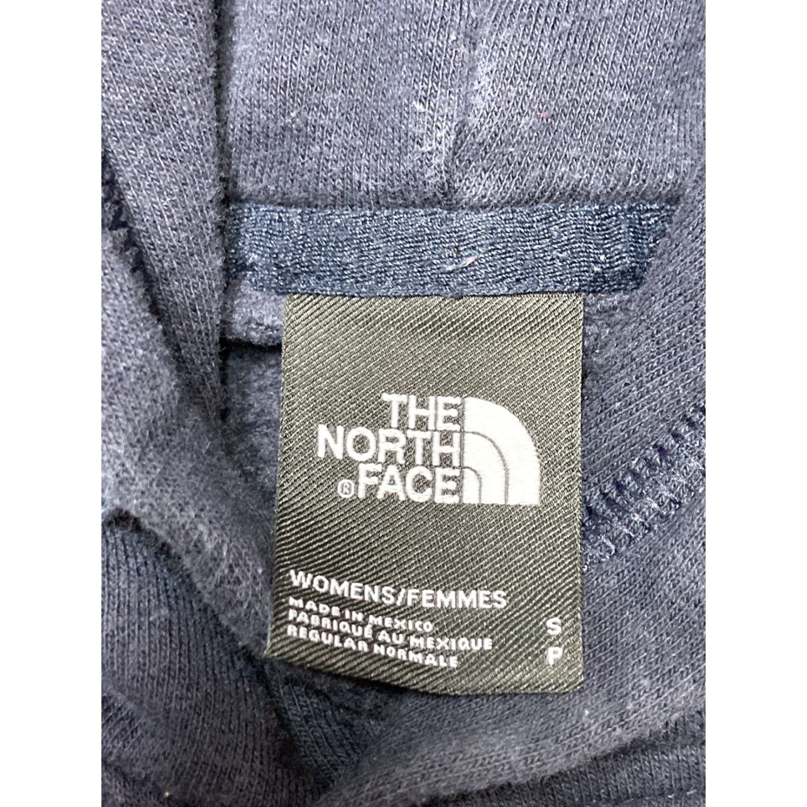 The North Face The North Face Hoodie Womens Small Logo Graphic Dark Blue EUC Pullover Shirt Size S / US 4 / IT 40 - 4 Thumbnail