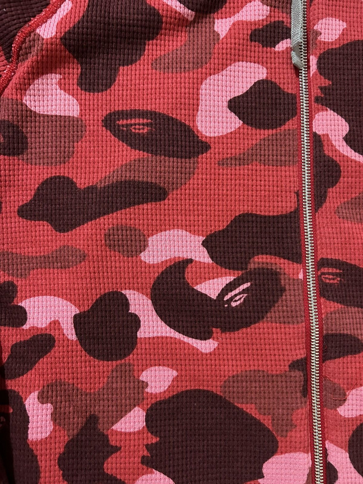 Bape Color Camo Thermal Zip Hoodie Size US M / EU 48-50 / 2 - 2 Thumbnail
