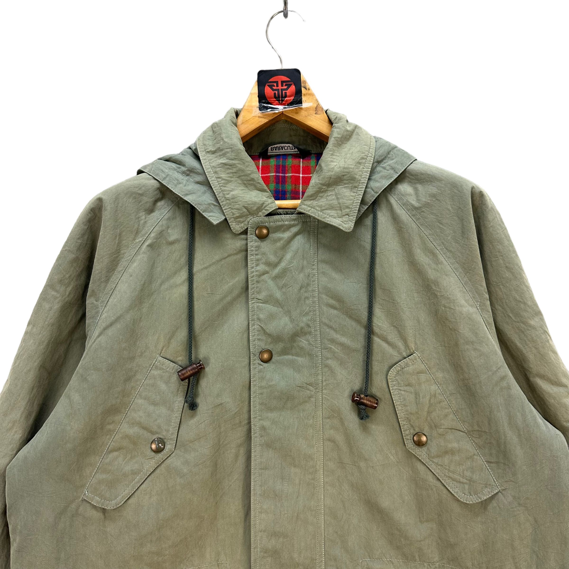 Baracuta VINTAGE BARACUTA 4 POCKET HOODED JACKET #7675-163 Size US L / EU 52-54 / 3 - 2 Thumbnail