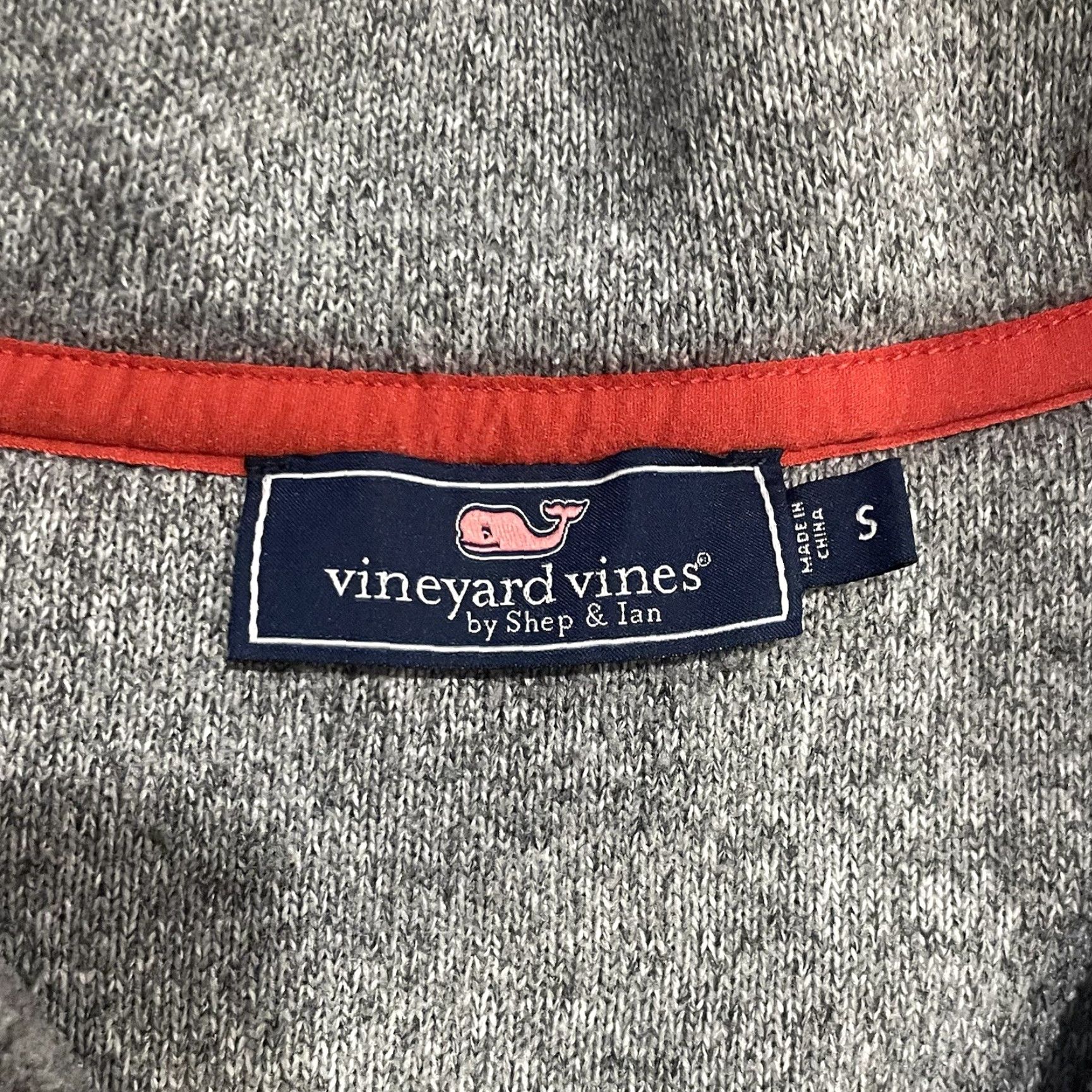 Vineyard Vines Vineyard Vines Shep Shirt 1/4 Zip Sweatshirt S Gray Fleece Men Pullover Size US S / EU 44-46 / 1 - 7 Thumbnail