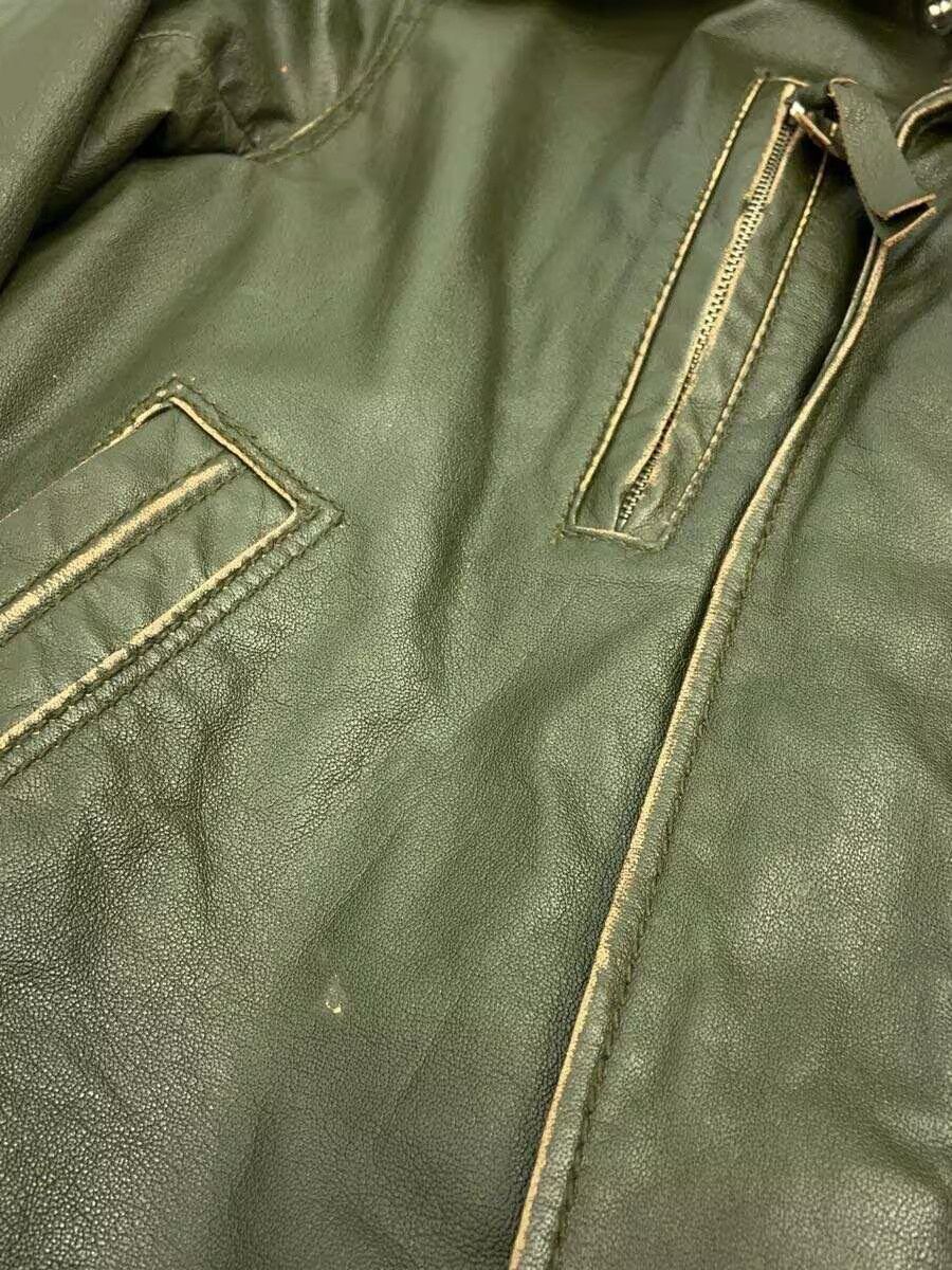 Avirex Avirex Cowhide Leather Jacket Blouson Khaki Size US M / EU 48-50 / 2 - 6 Thumbnail