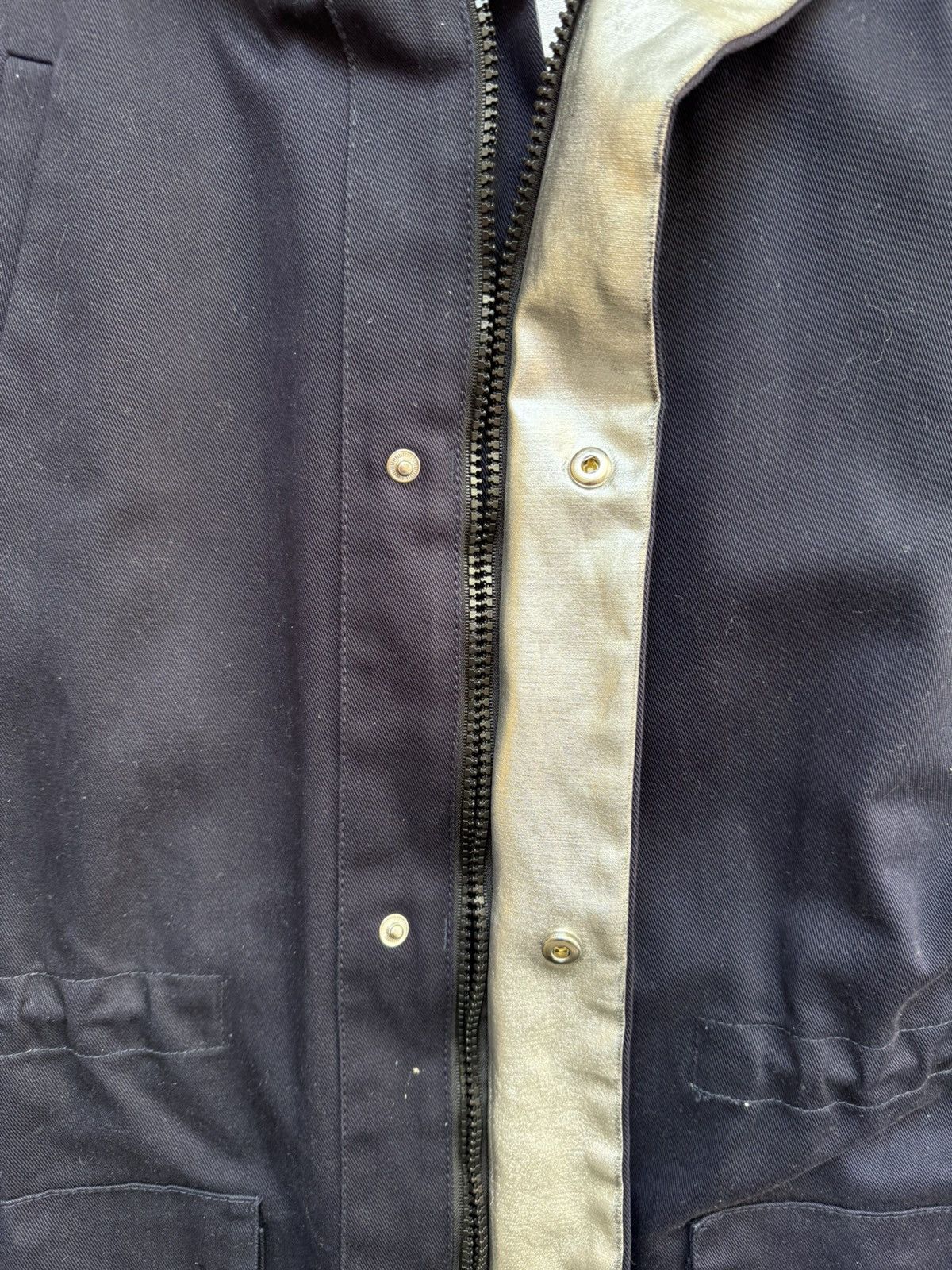 Raf Simons F/W16 Astronaut Silver Reversible Peacoat Jacket Size US M / EU 48-50 / 2 - 6 Thumbnail