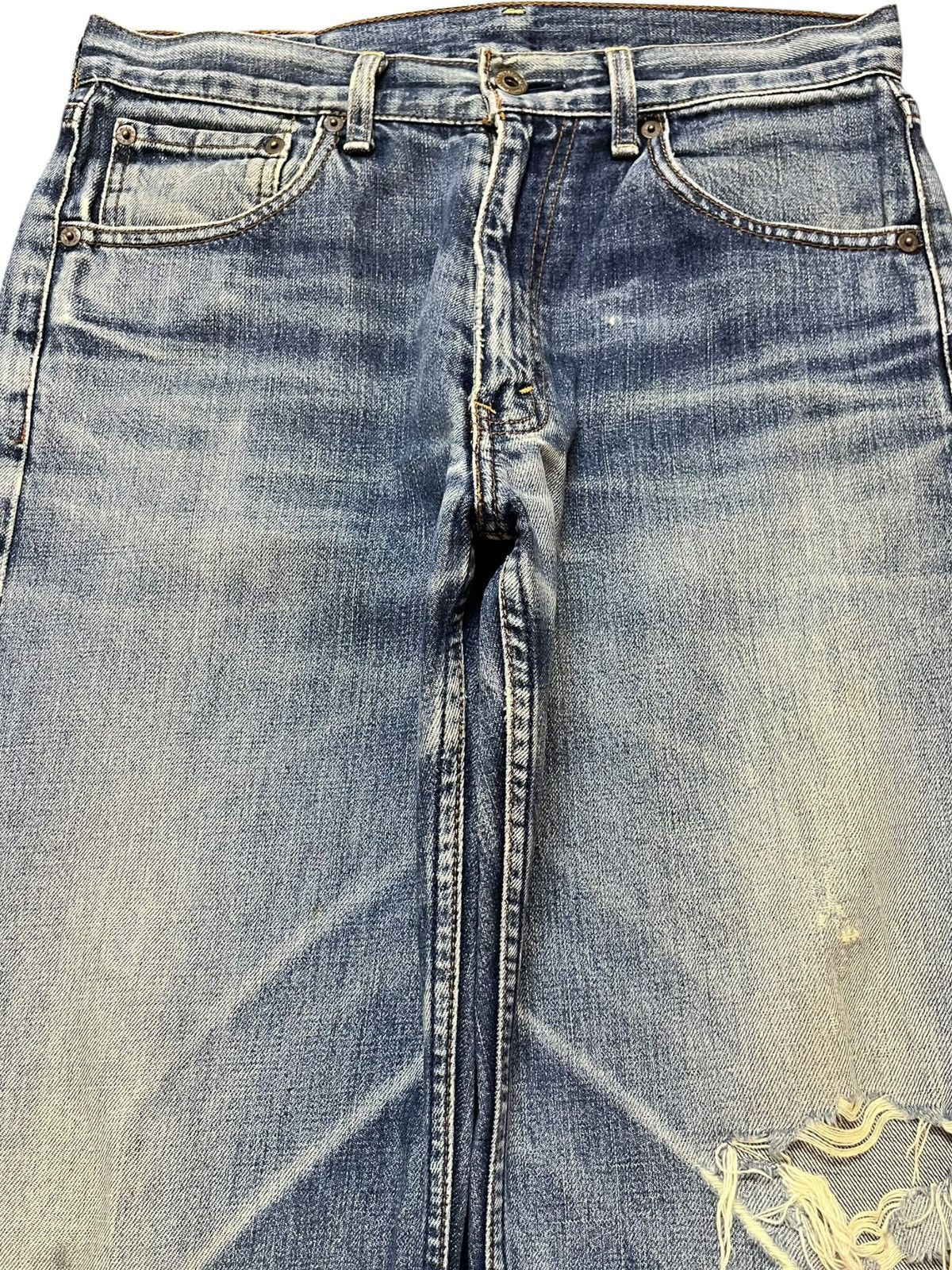 Levi's Vintage Clothing Vintage Levi’s 503 Straight Loose Wide Leg Denim Size US 31 - 2 Thumbnail