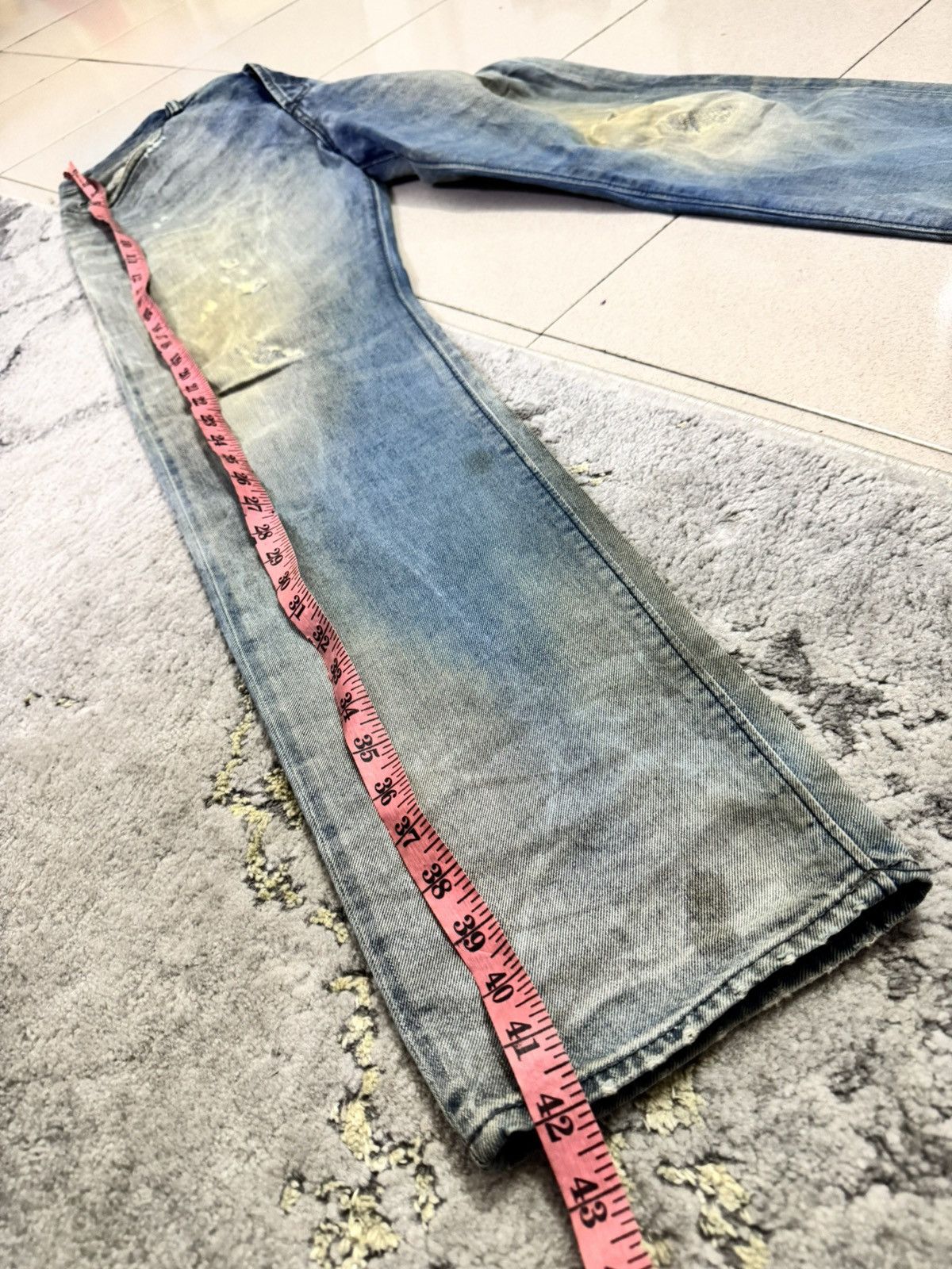 Diesel DIESEL INDUSTRIES BLUE EYECONS 2016 1 EDITION JEANS Size US 33 - 4 Thumbnail