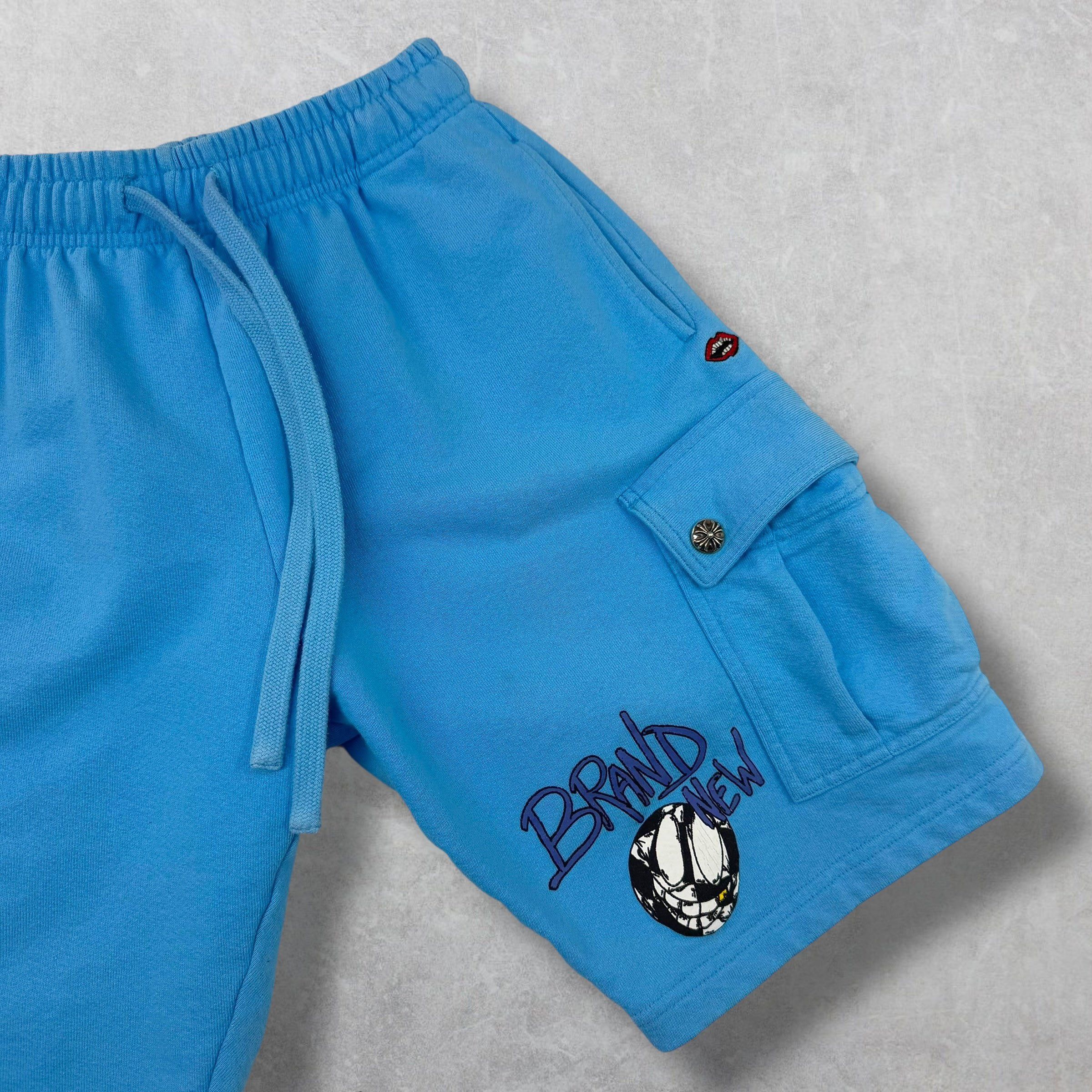 Chrome Hearts Chrome Hearts Matty Boy Blue Cargo Shorts S Size US 30 / EU 46 - 3 Thumbnail