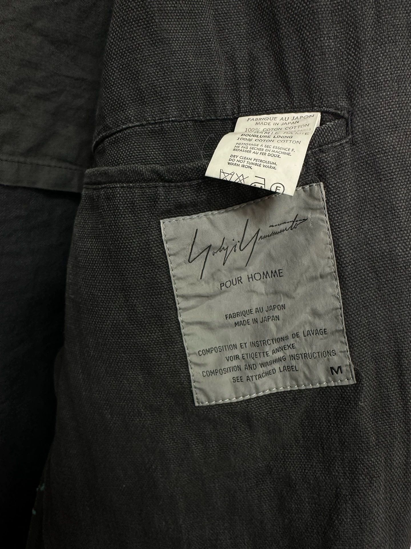Yohji Yamamoto Yohji Yamamoto 92SS Embroidered Doll Jacket Gypsy Pixel Size US M / EU 48-50 / 2 - 6 Thumbnail