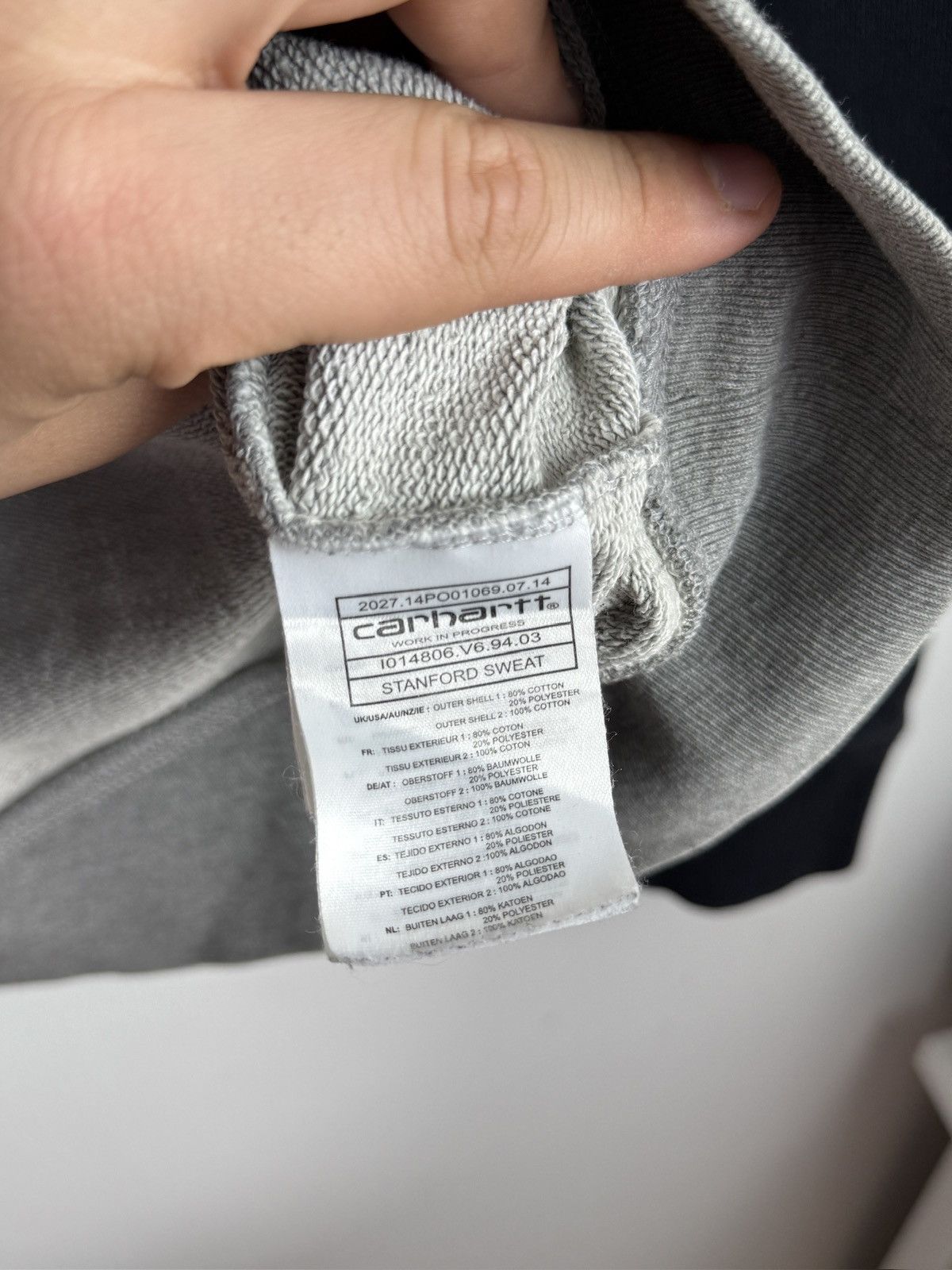 Carhartt × Vintage Carhartt 89 logo baggy sweatshirt L skate streetwear baggy Size US L / EU 52-54 / 3 - 6 Thumbnail