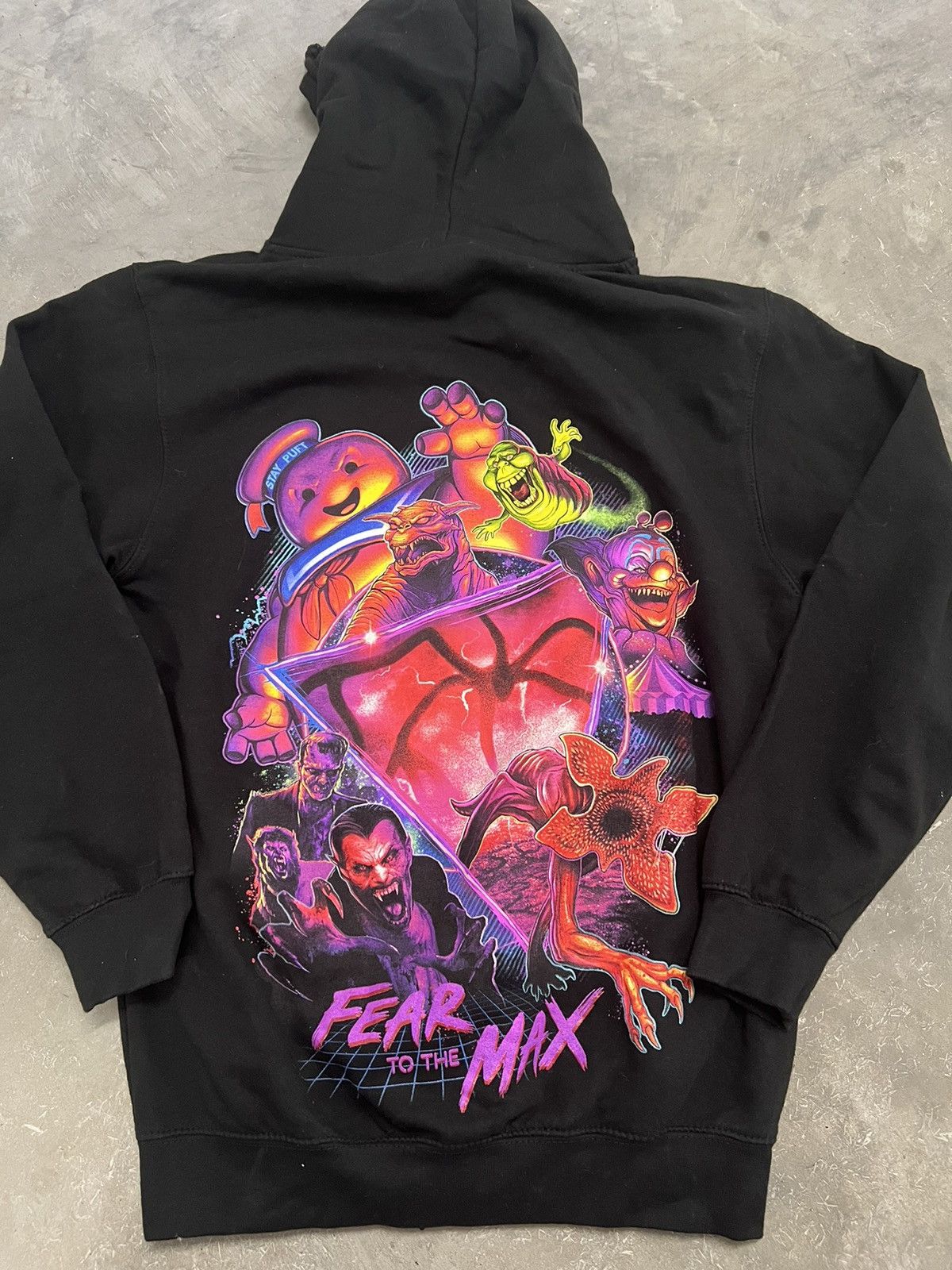 Expert Horror × Universal Studios 2019 Universal Halloween horror nights fear to the max hoodi Size US S / EU 44-46 / 1 - 1 Thumbnail