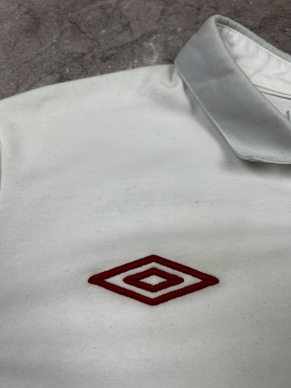Umbro × Vintage ENGLAND UMBRO 2012 EURO FOOTBALL HOME JERSEY #8 LAMPARD Size US M / EU 48-50 / 2 - 4 Thumbnail