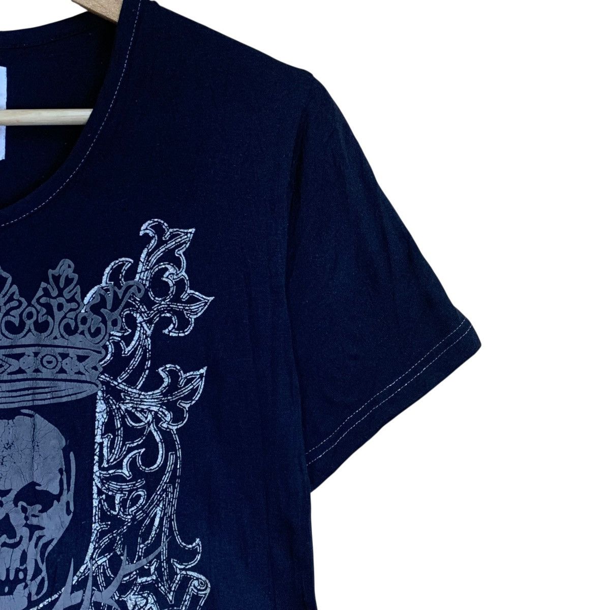 Japanese Brand Crazy Devil Skeleton Big Logo Tee Size US S / EU 44-46 / 1 - 6 Thumbnail