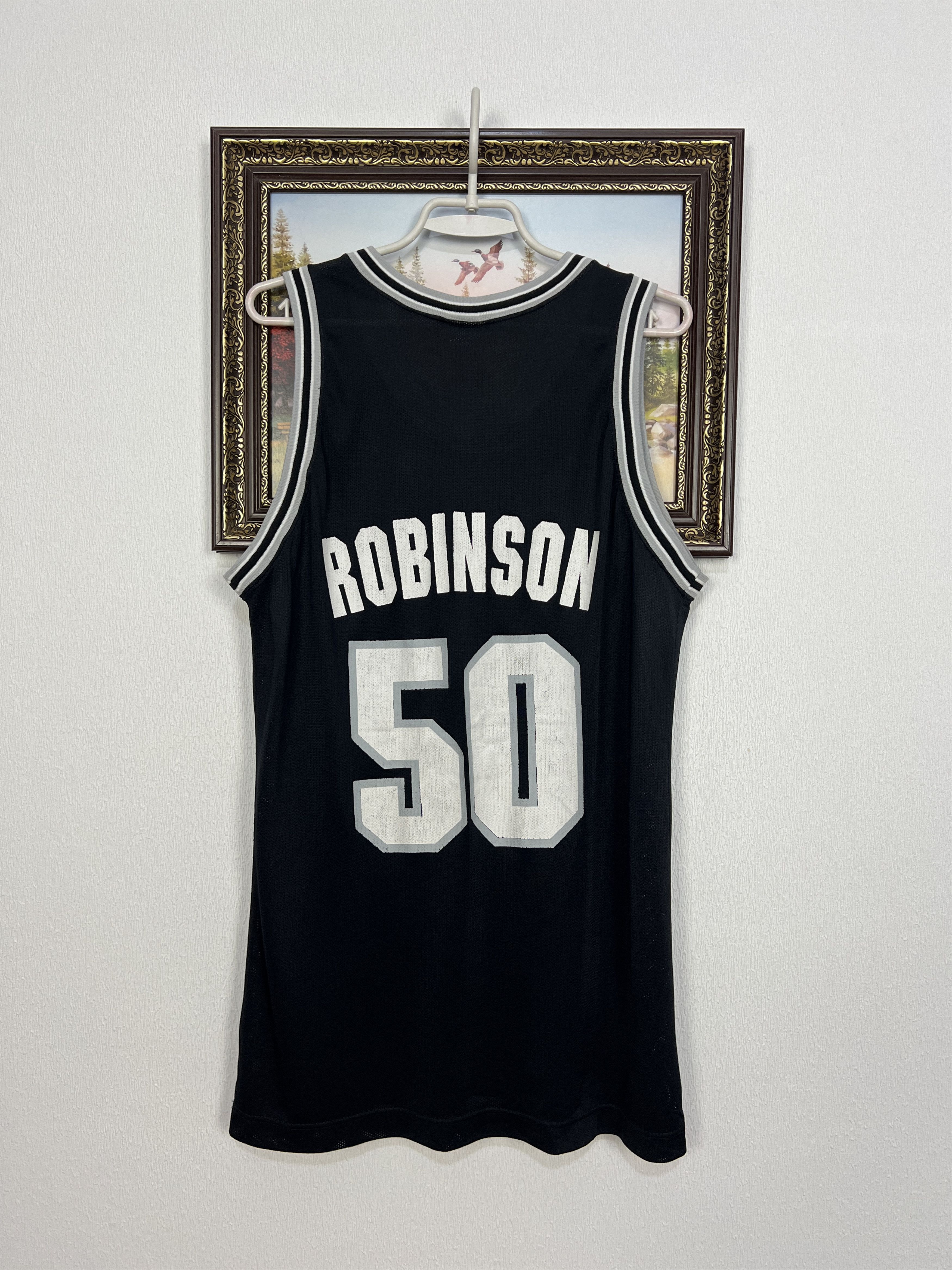 Champion Vintage 90's Champion San Antonio Spurs Robinson NBA Jersey Size US XL / EU 56 / 4 - 8 Thumbnail