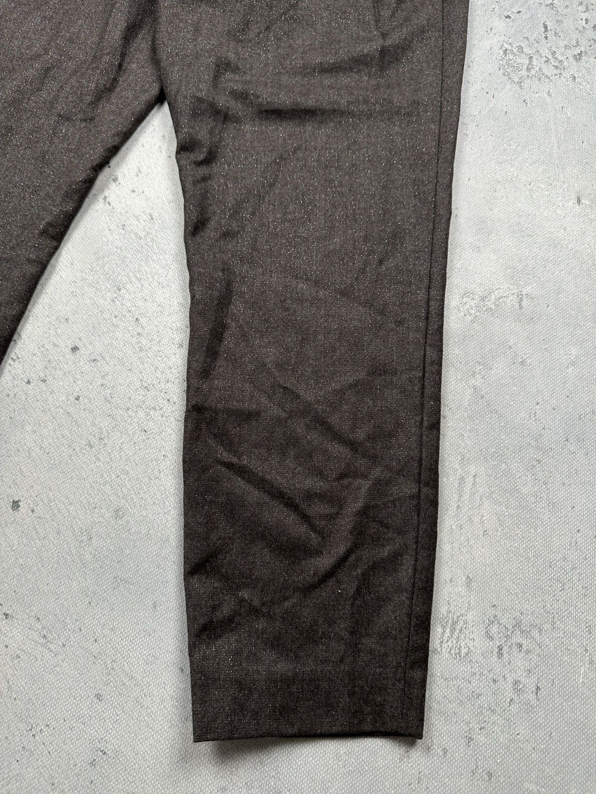 Fabiana Filippi Fabiana Filippi Italy Brown Wool Blend Drawstring Trousers Size 32" / US 10 / IT 46 - 3 Thumbnail