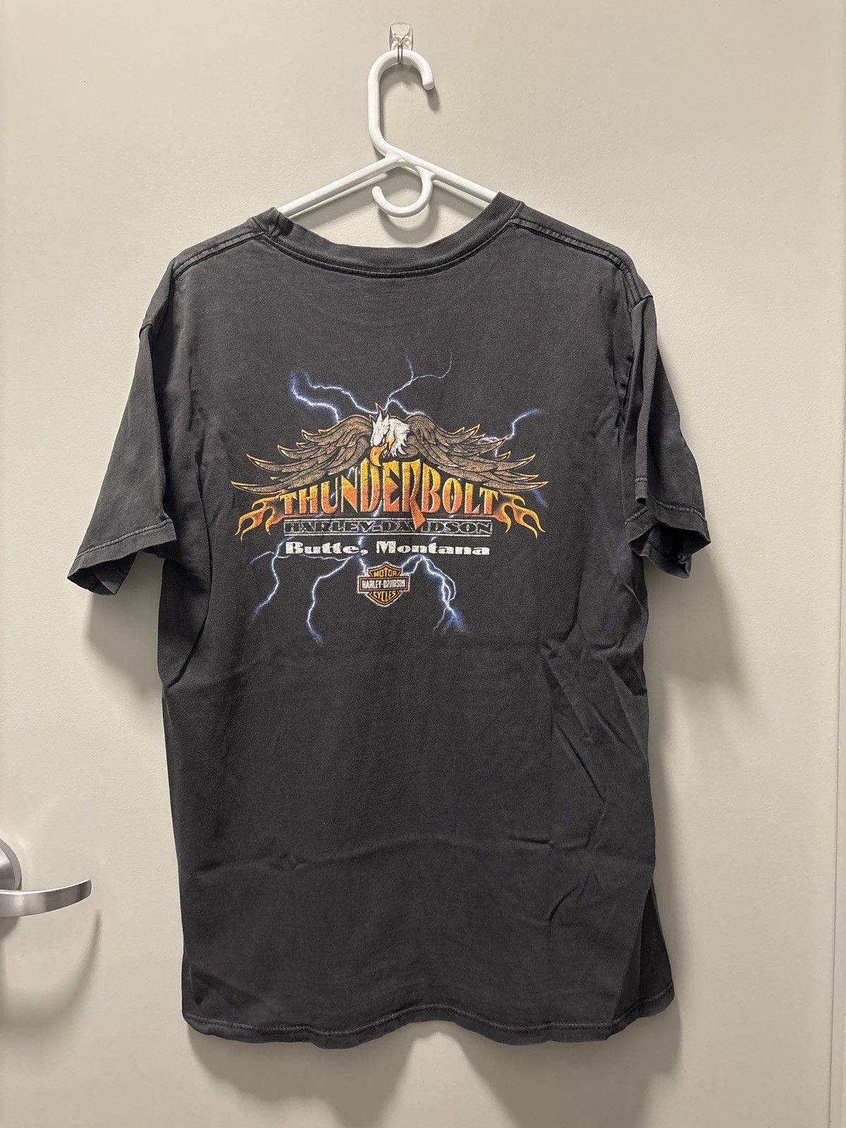 Harley Davidson × Vintage Harley Davidson Vintage Tee Montana Size US L / EU 52-54 / 3 - 1 Thumbnail
