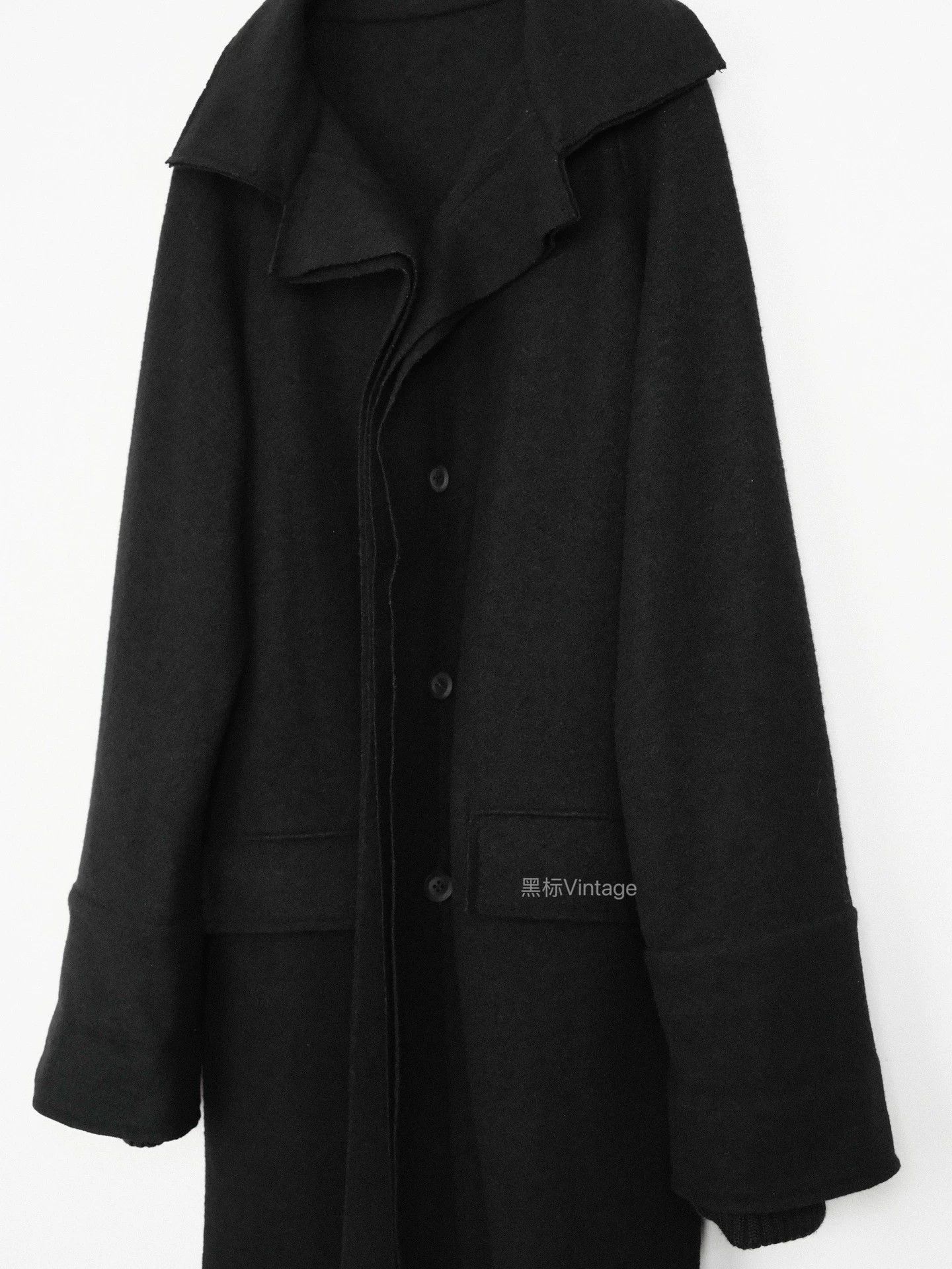 Yohji Yamamoto Yohji Yamamoto 20AW Unfinished Pleated Collar Wmn Size US M / EU 48-50 / 2 - 4 Thumbnail
