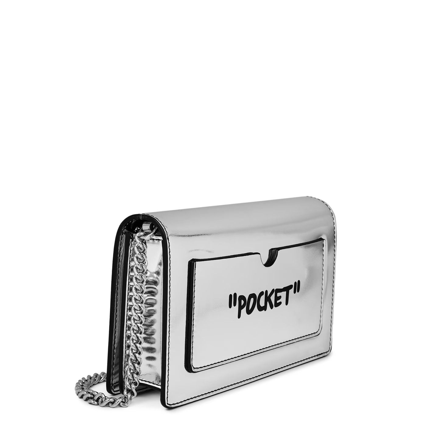 Off-White o1g2r1mq1224 Size: OS / Shoulder Bag in Silver Size ONE SIZE - 2 Thumbnail