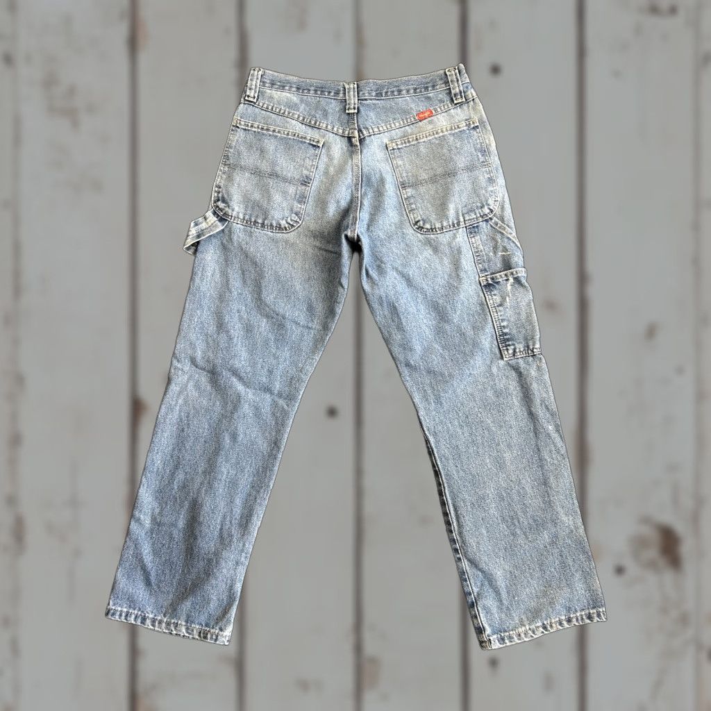 Wrangler VINTAGE Wrangler Jeans Denim 32 x 30 Relaxed Regular Men 90s Grunge Y2K Blue Denim 5-Pocket Design Jeans Size US 32 / EU 48 - 1 Thumbnail