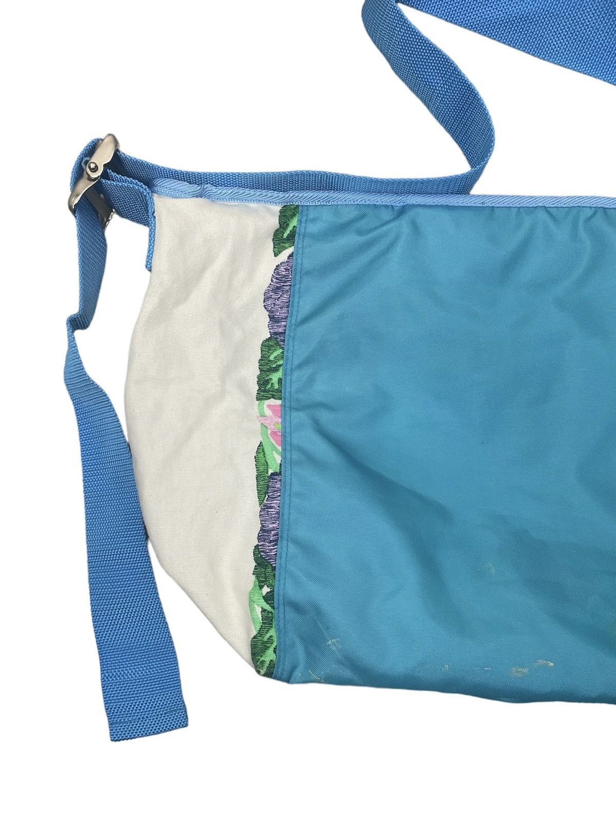 Japanese Brand Bohemians Japan Canvas 7 Art Bag | Bird Floral Ramie Cotton Size ONE SIZE - 11 Thumbnail