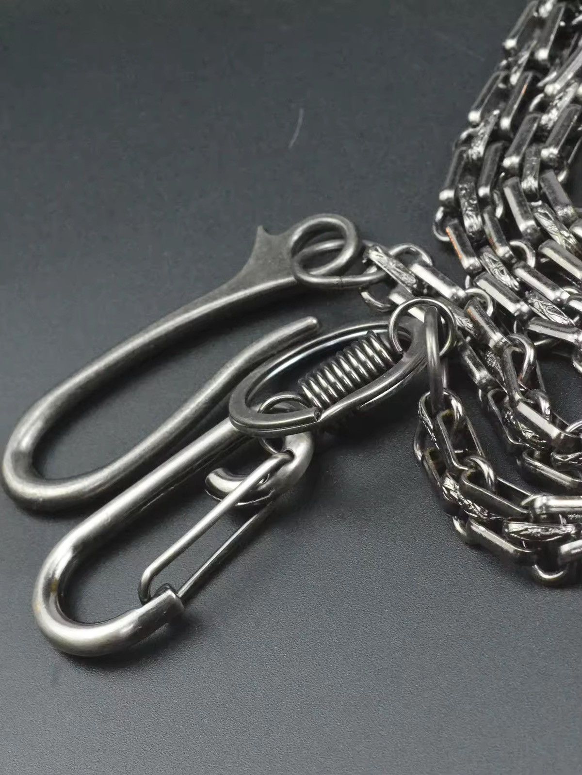 Jewelry Metal Wallet Pant Keychain Size ONE SIZE - 3 Thumbnail