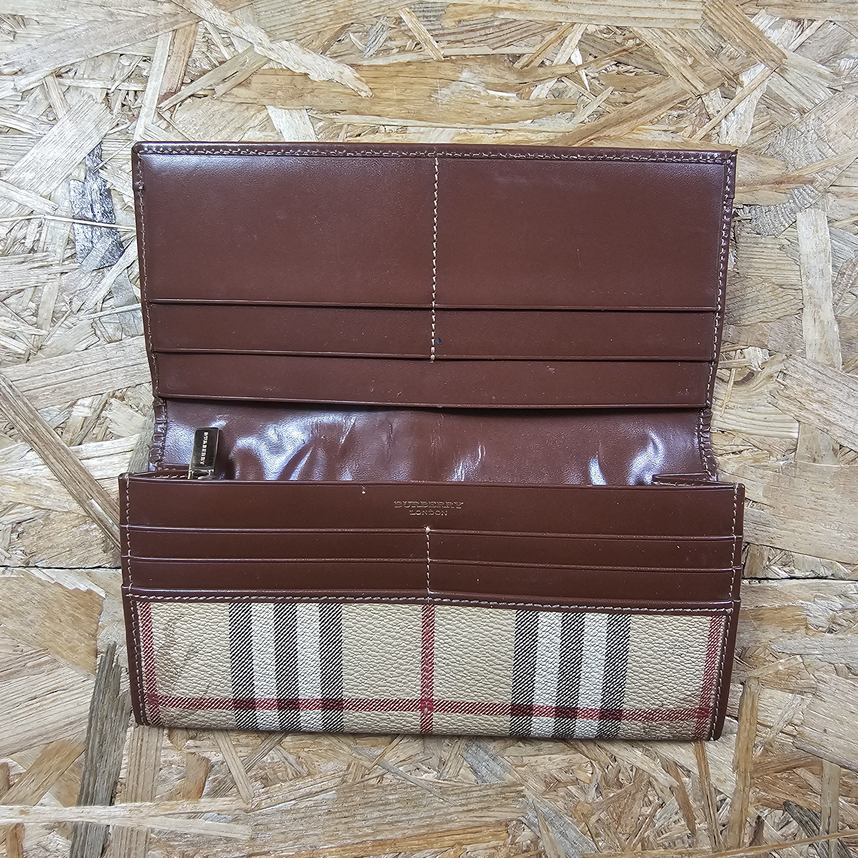 Burberry × Japanese Brand × Vintage BURBERRY WALLET CASUAL PREPPY OLDMONEY Y2K ARCHIVE Size ONE SIZE - 5 Thumbnail
