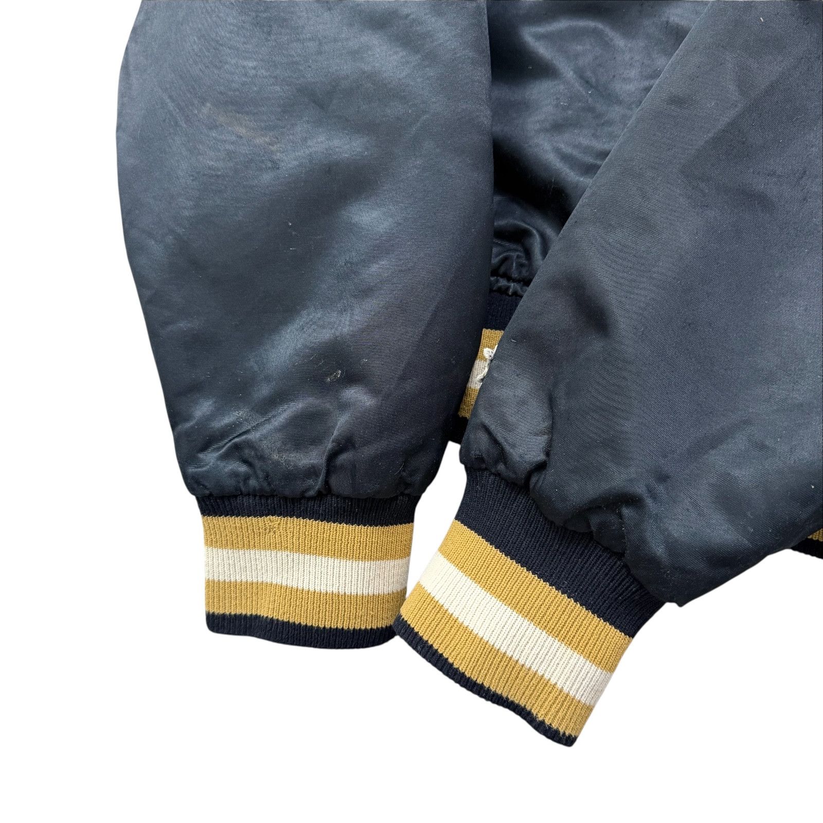 NFL VTG 90s NEW ORLEANS SAINTS SATIN JACKET BOMBER MADE IN USA Size US L / EU 52-54 / 3 - 8 Thumbnail