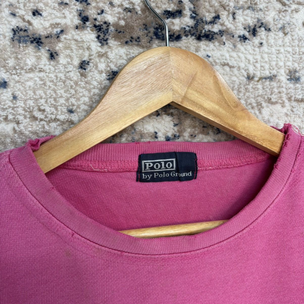 Thrashed Vintage Polo by Polo Ground Bear Sweatshirt