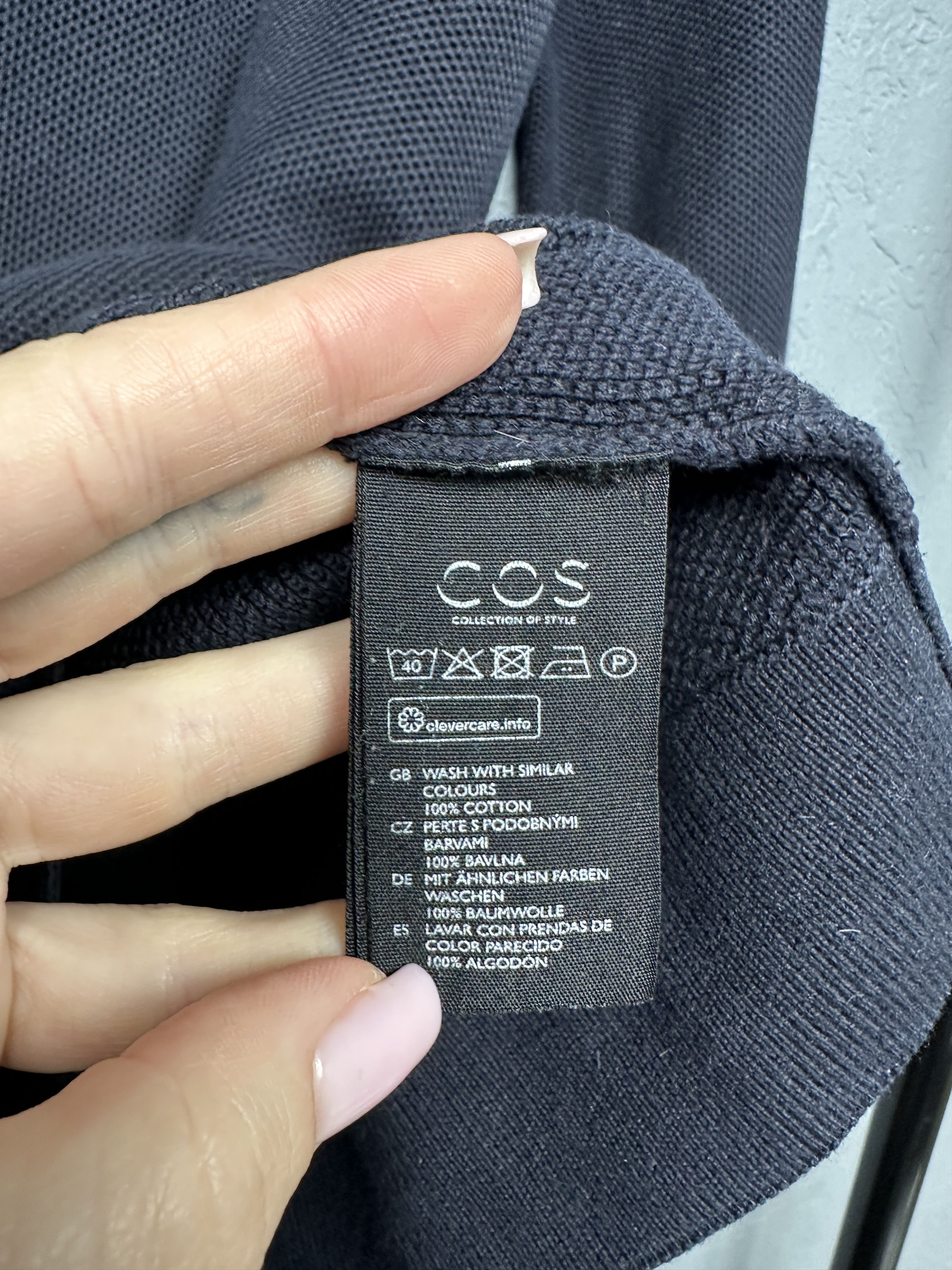 Cos Cos Mens Crew Neck Sweater Size US M / EU 48-50 / 2 - 4 Thumbnail