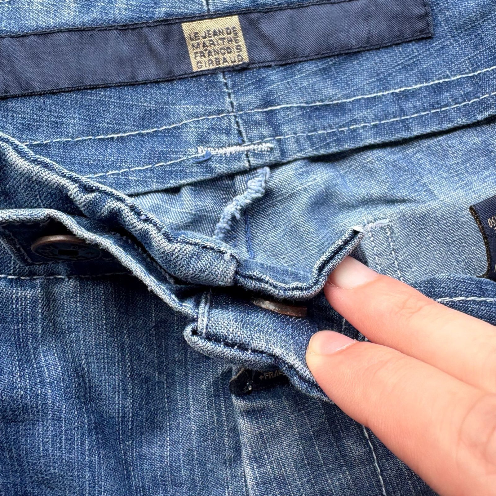 Marithe + Francois Girbaud Crazy Baggy Girbaud Shuttle Jeans Size US 36 / EU 52 - 4 Thumbnail