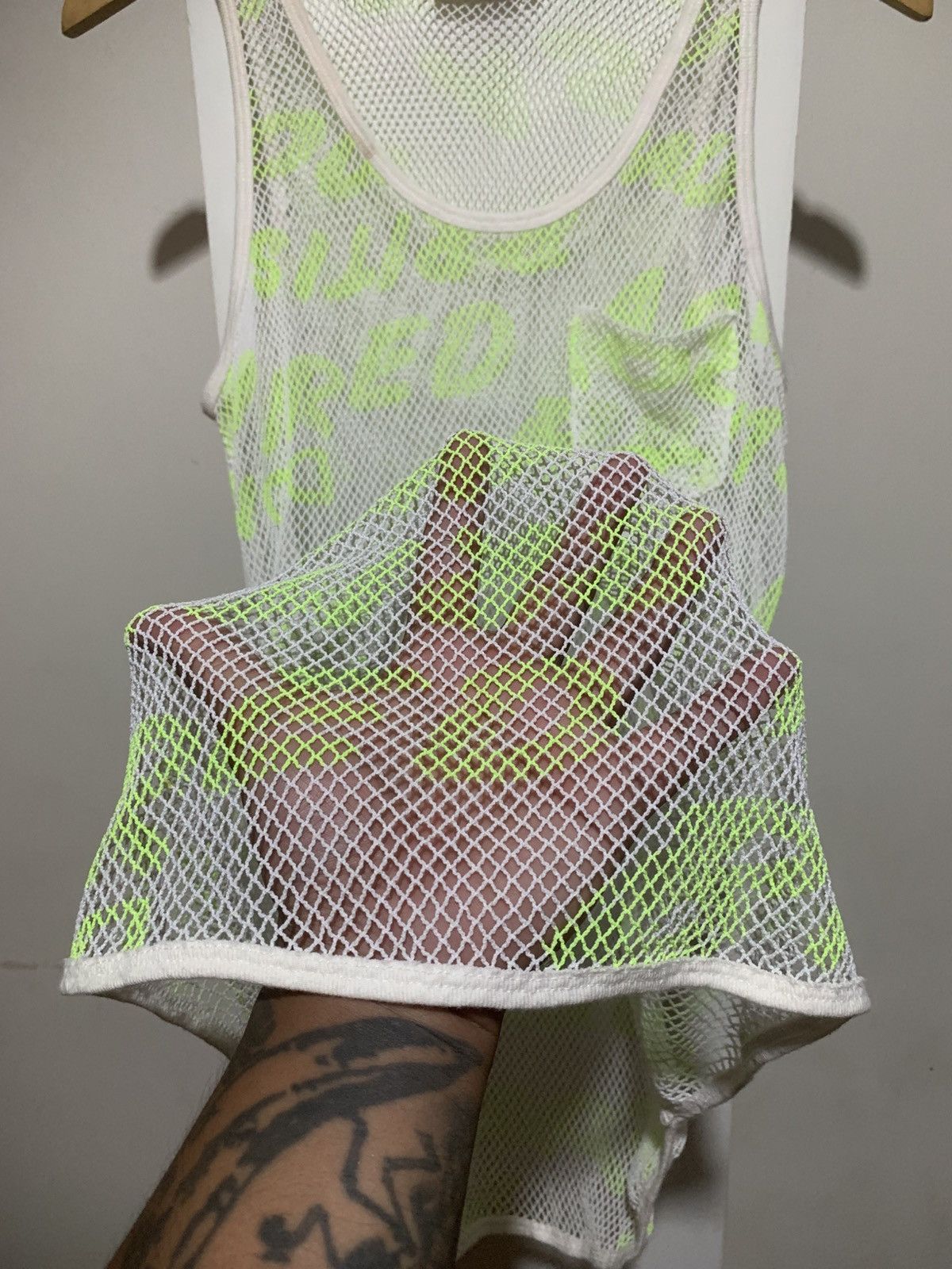Maison Margiela Ask Enquired Mesh Maison Margiela Style Tank Top Shirt Size US M / EU 48-50 / 2 - 7 Thumbnail