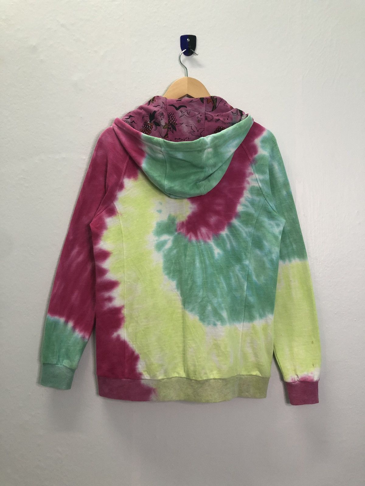 Japanese Brand × Vintage Vintage Titicaca Tie Dye Hoodie Zip Up Size US XS / EU 42 / 0 - 2 Thumbnail