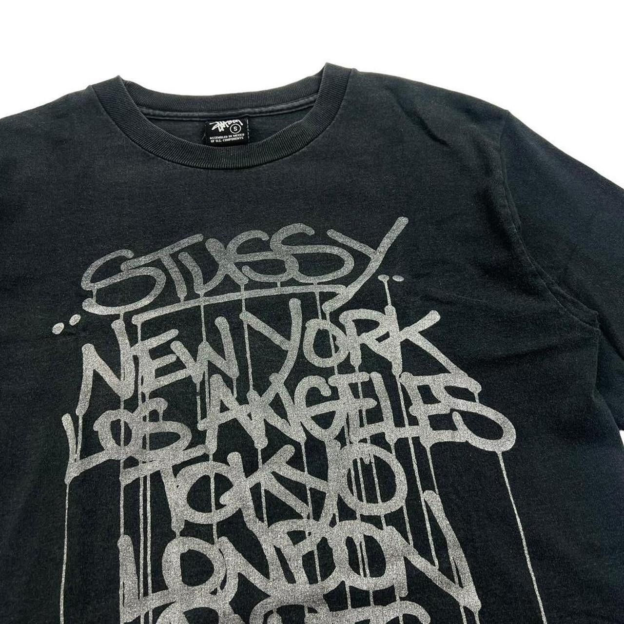 Stussy Vintage 2000s Stussy x KR World Tour T-shirt - Small Size US S / EU 44-46 / 1 - 4 Thumbnail