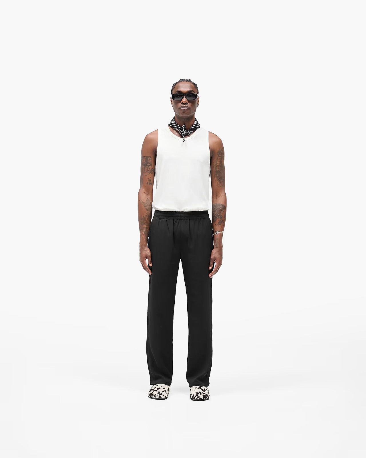 Represent Clo. o1mle1125 Piped Track Pant in Jet Black Size US 30 / EU 46 - 4 Thumbnail