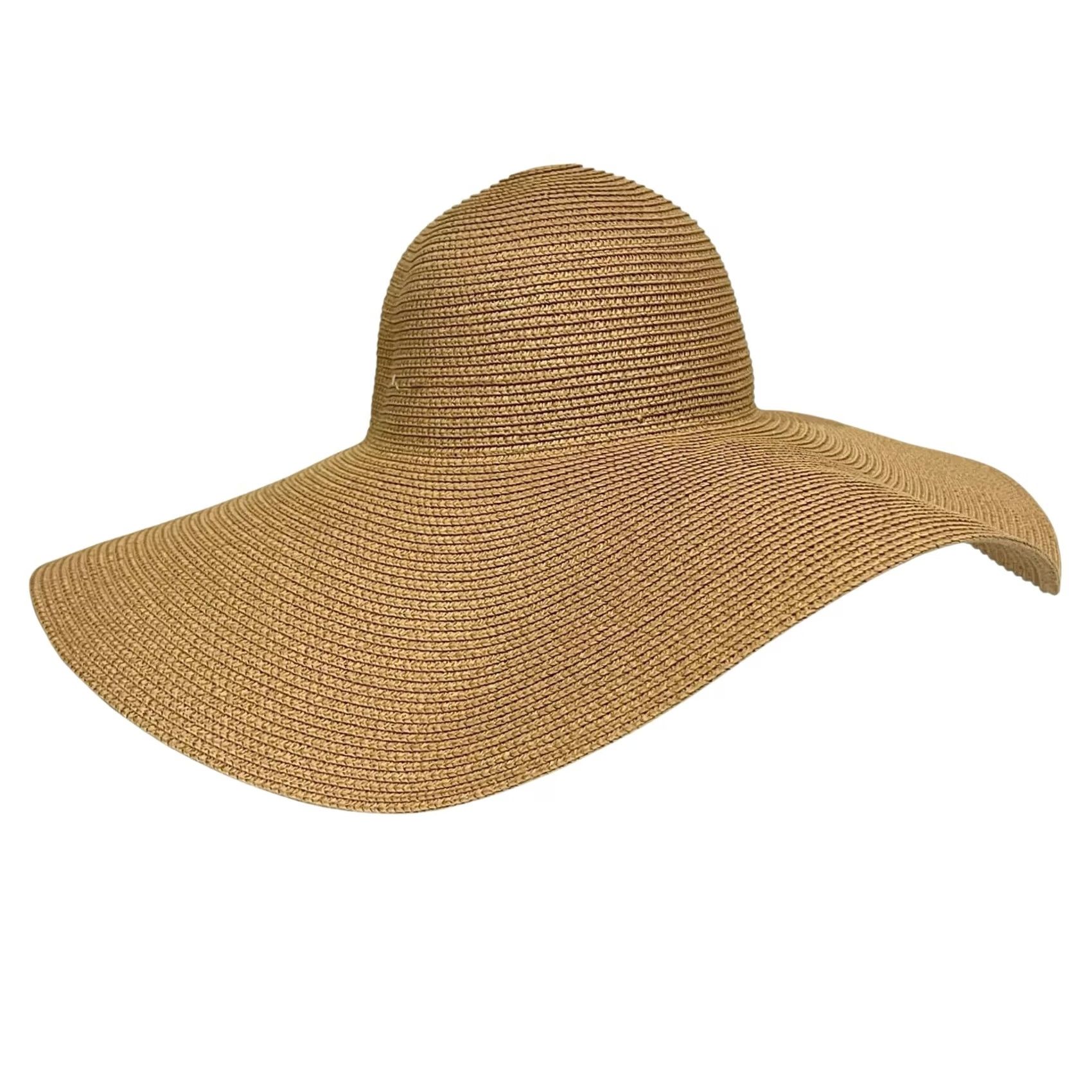 Vintage BARRIÈRE Sun Hat LE CARL GUSTAF St BARTH Floppy Straw Extra-Wide Brim Tan Sun Hat Women One Size Tan Size ONE SIZE - 3 Thumbnail