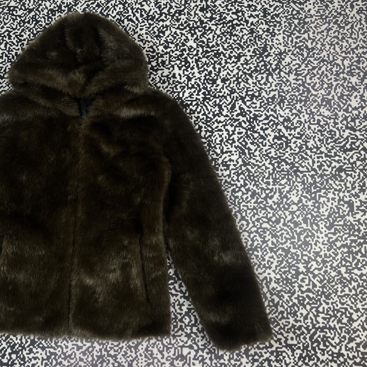 Vintage Vintage Y2K Japanese Style Faux Fur Retro Bomber Jacket Size XS / US 0-2 / IT 36-38 - 6 Thumbnail